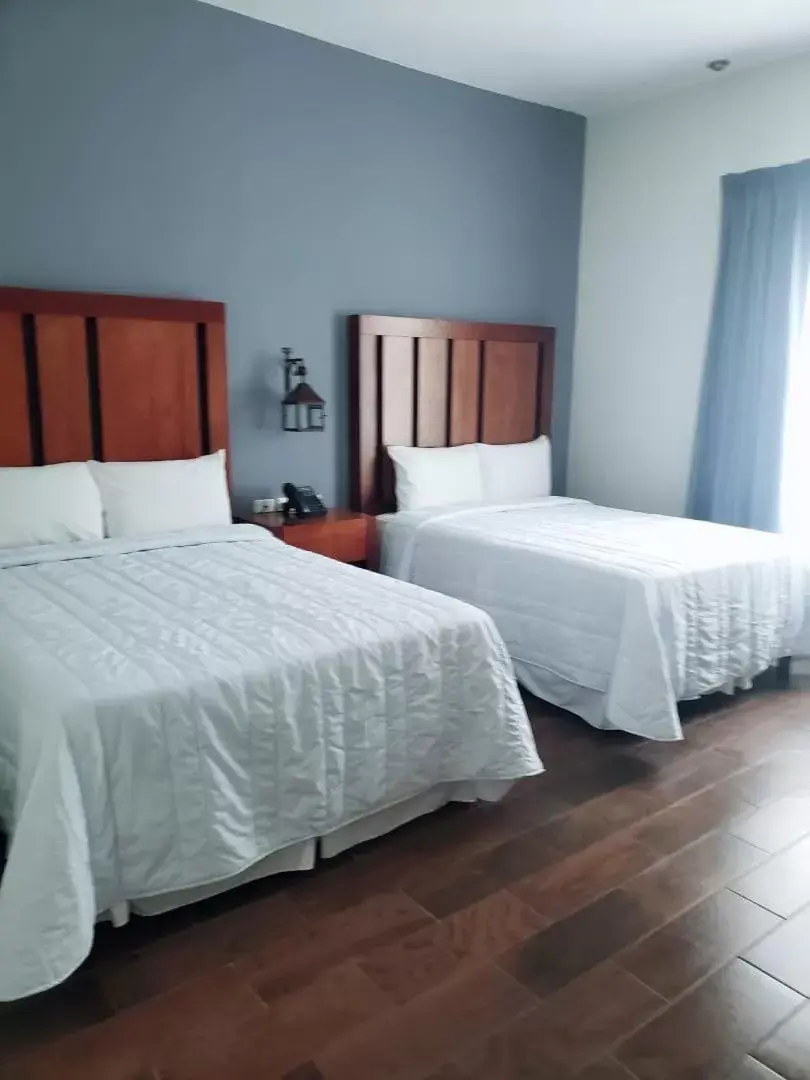 Bed in HOTEL PLAZA MATAMOROS