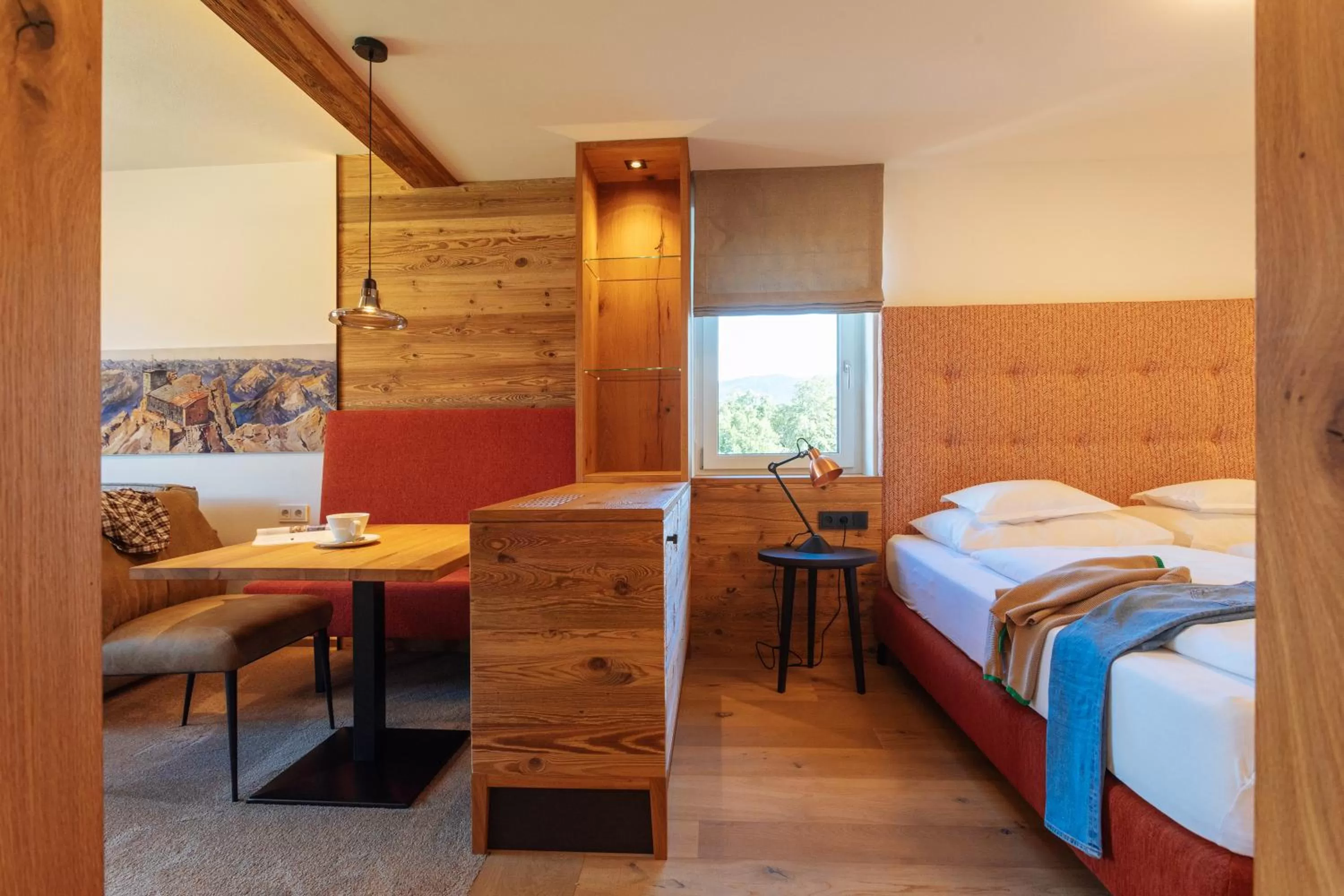 Photo of the whole room, Bed in Hotel Sonnenspitze