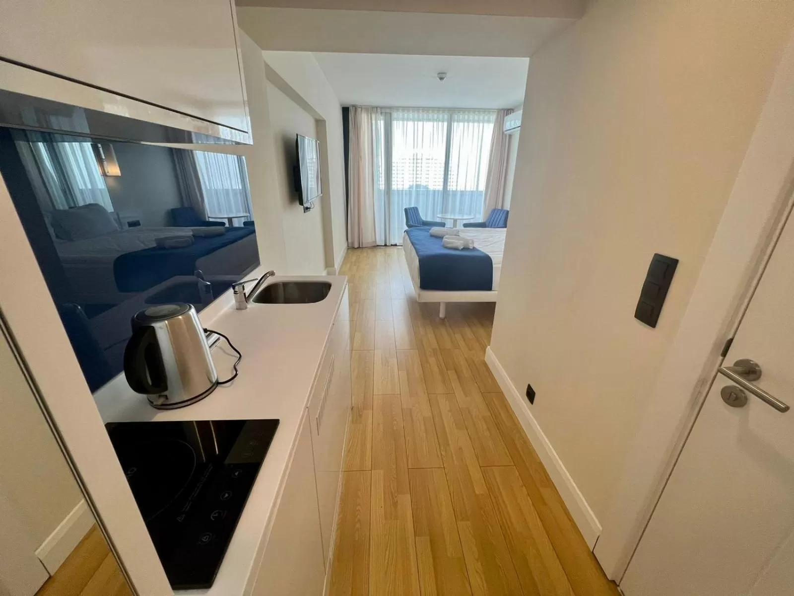 Kitchen/Kitchenette in Orbi City Batumi Beach