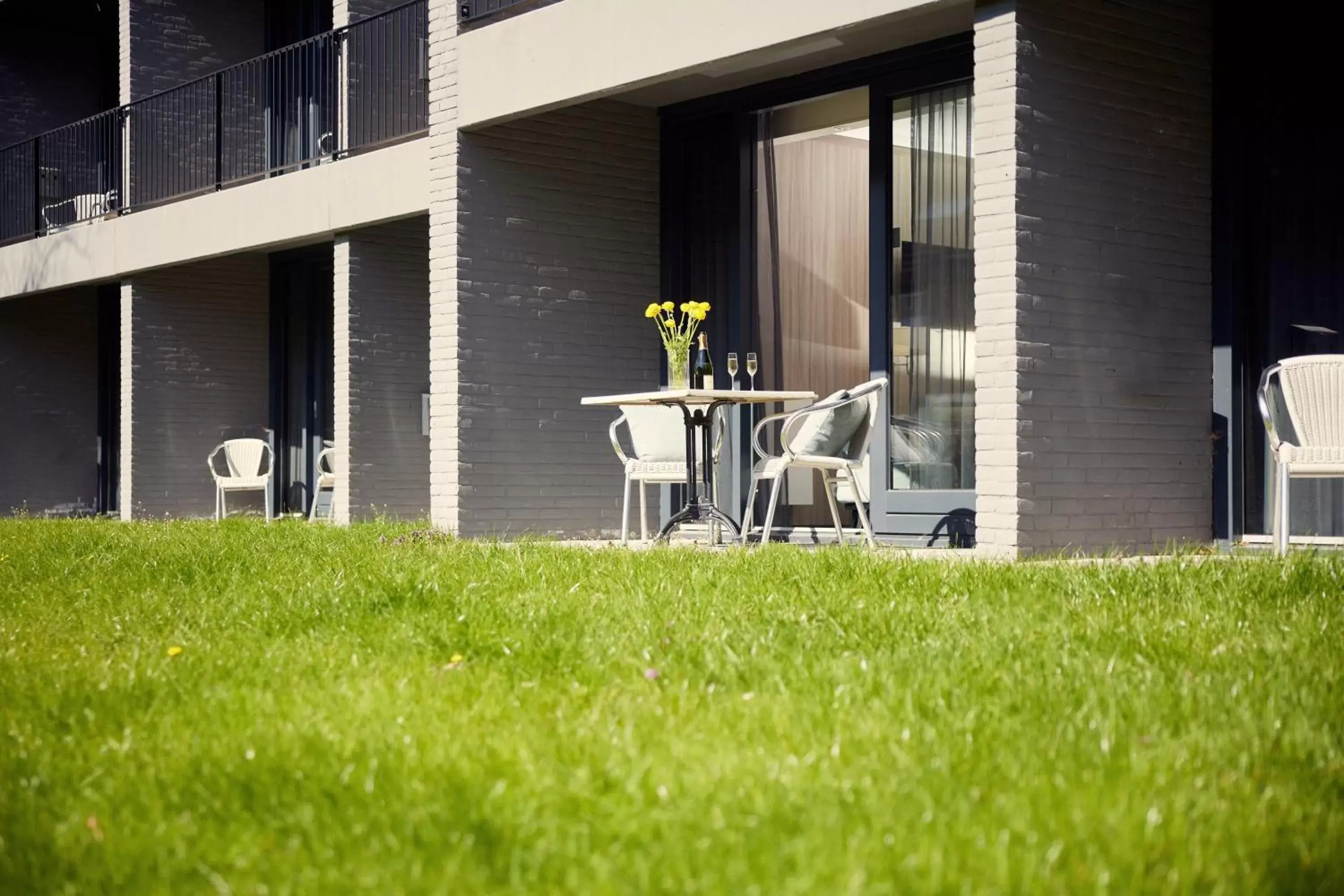 Garden view in Hotel Gorinchem Garden view in Hotel Gorinchem