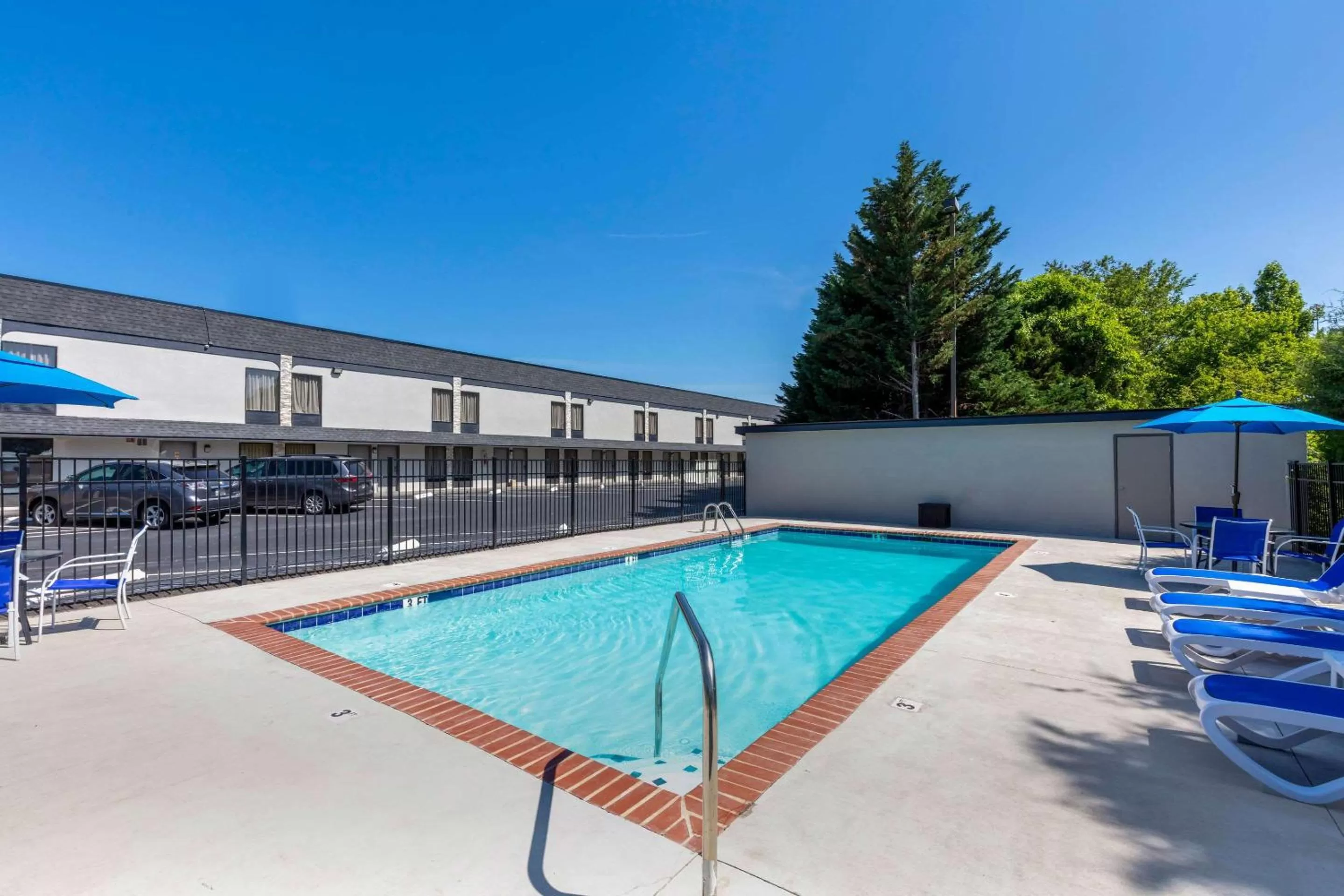 On site in Quality Inn Cleveland North