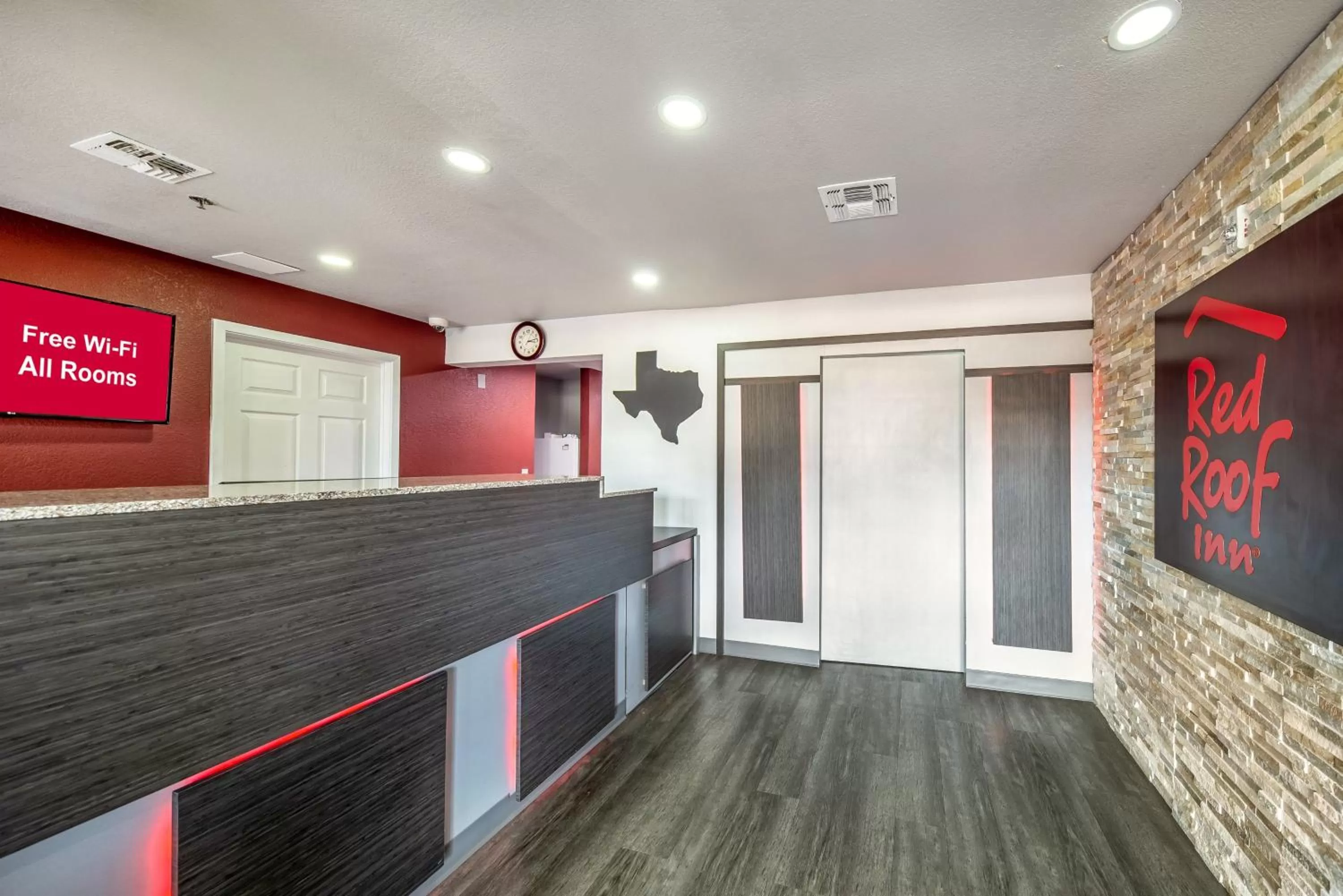 Lobby or reception in Red Roof Inn Dallas - Mesquite Fair Park NE