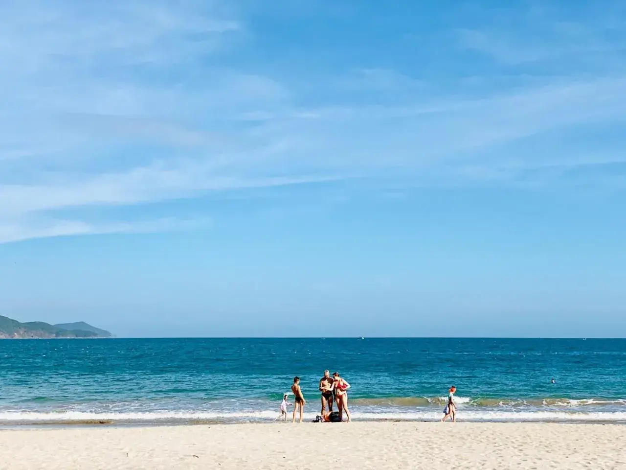 Beach in Diamond Bay Condotel Resort Nha Trang