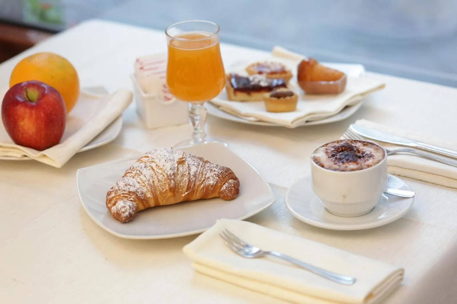 Food close-up in Hotel Vergilius Billia