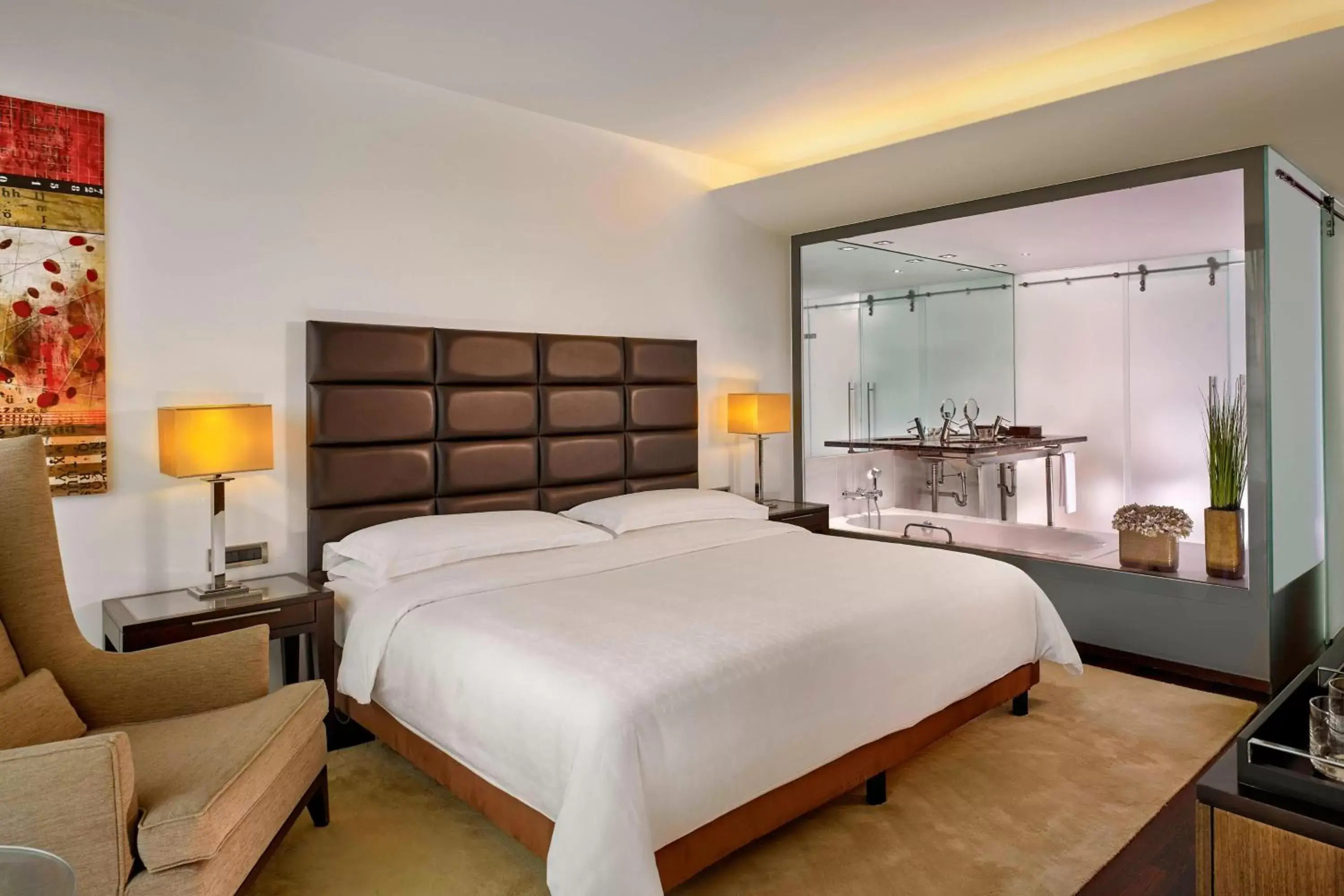 Bedroom, Bed in Sheraton Porto Hotel & Spa