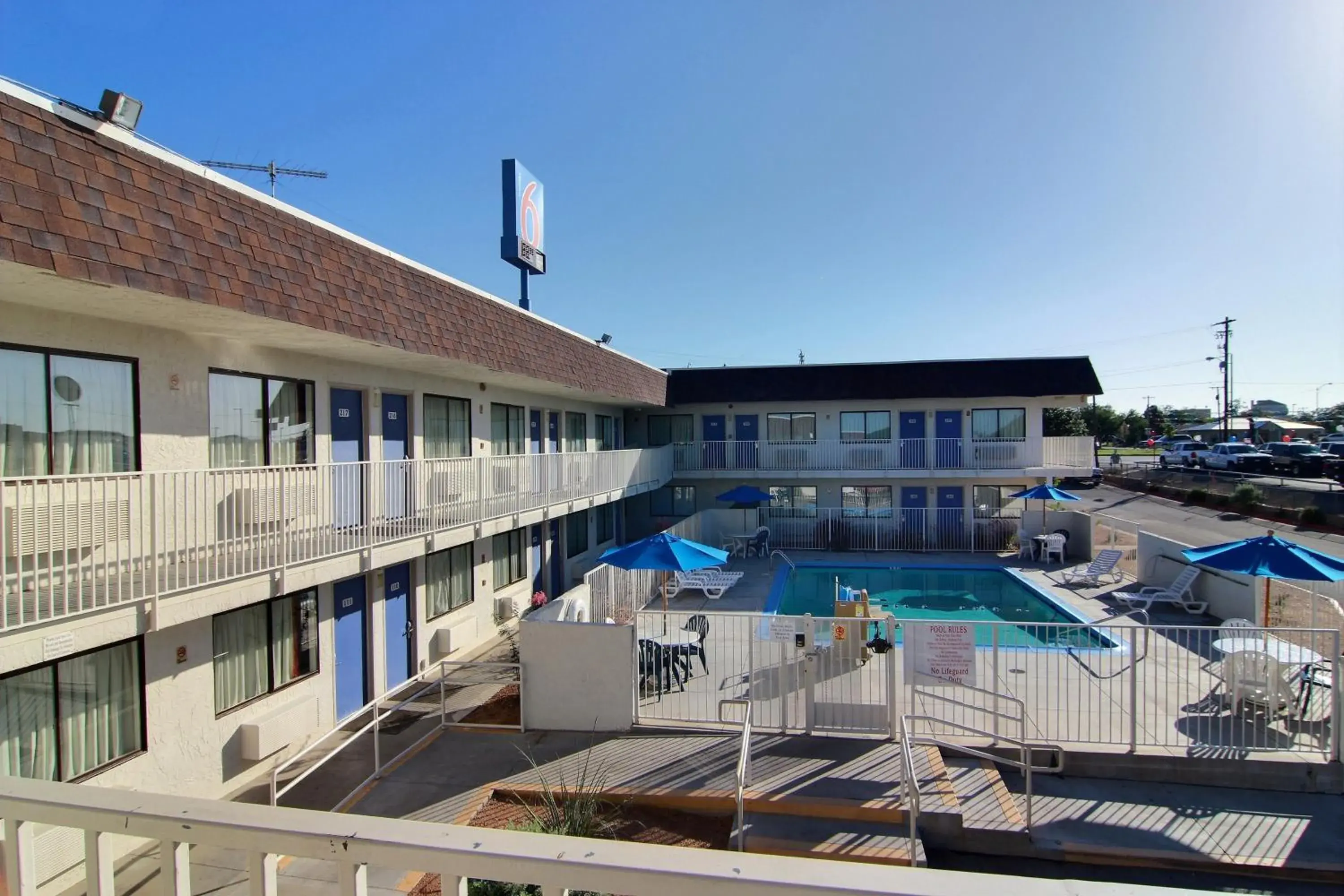 Swimming pool, Pool View in Motel 6 San Angelo, TX