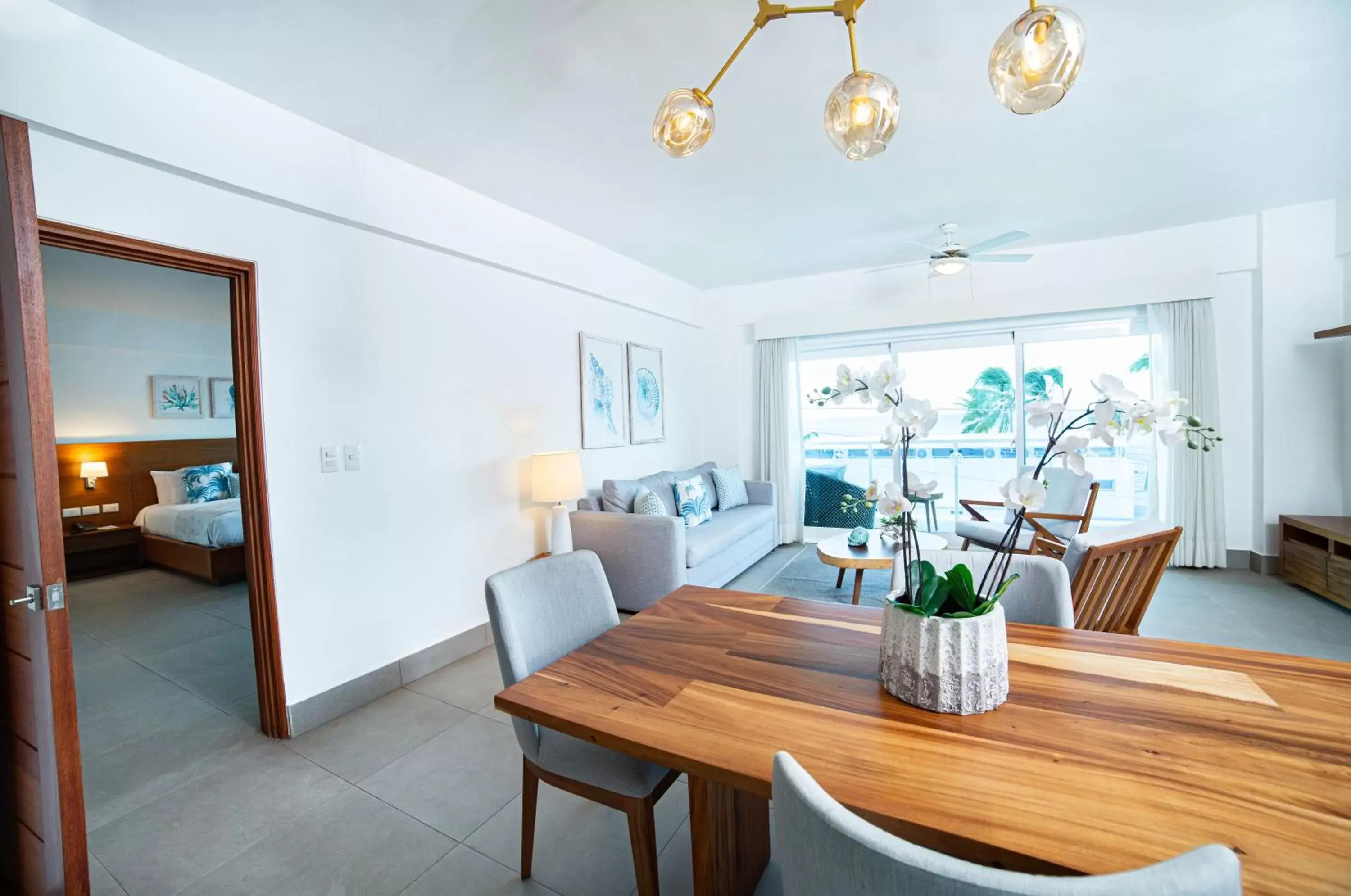 Living room, Dining Area in Presidential Suites Cabarete - Room Only