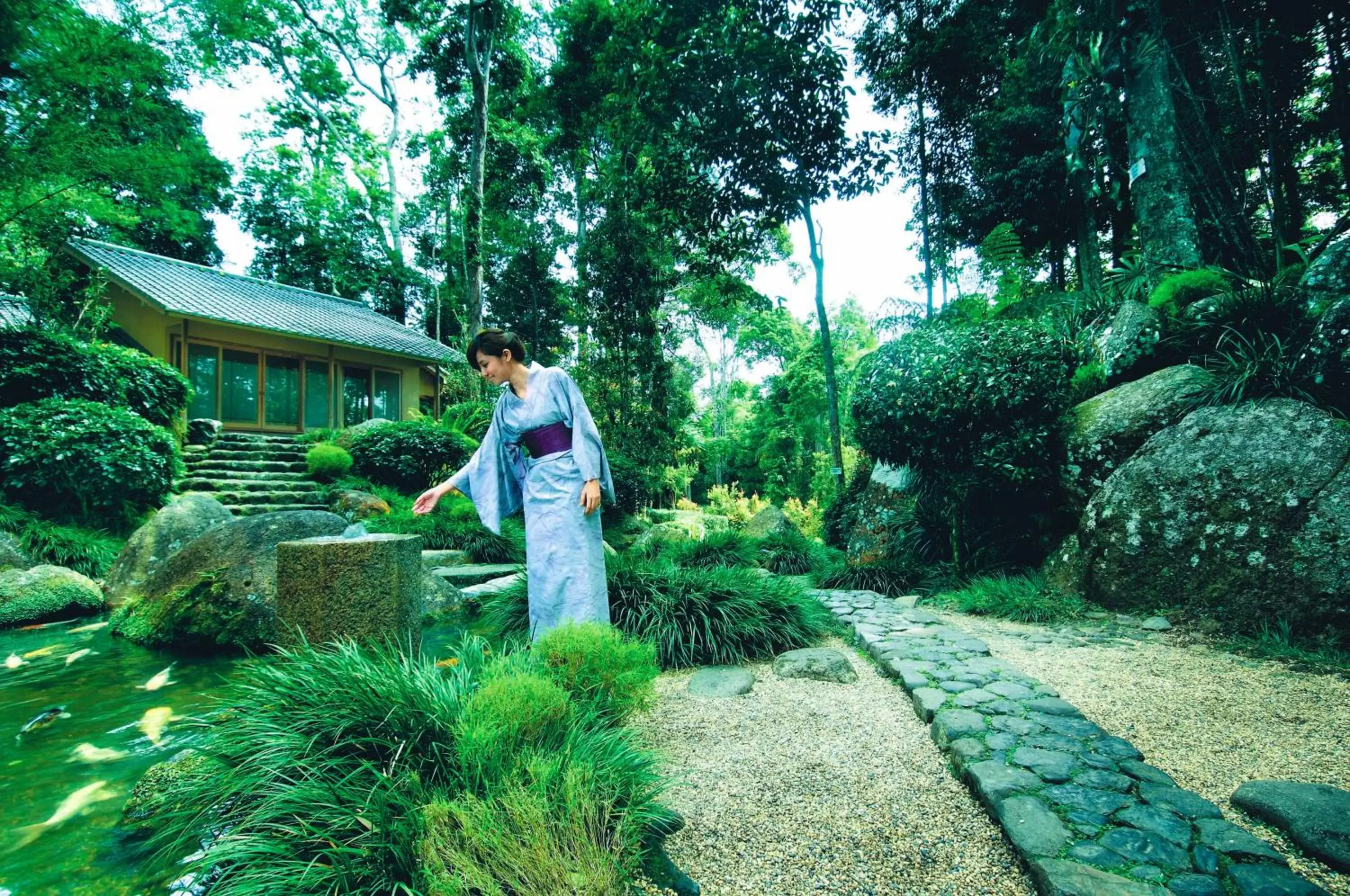 Garden in Colmar Tropicale