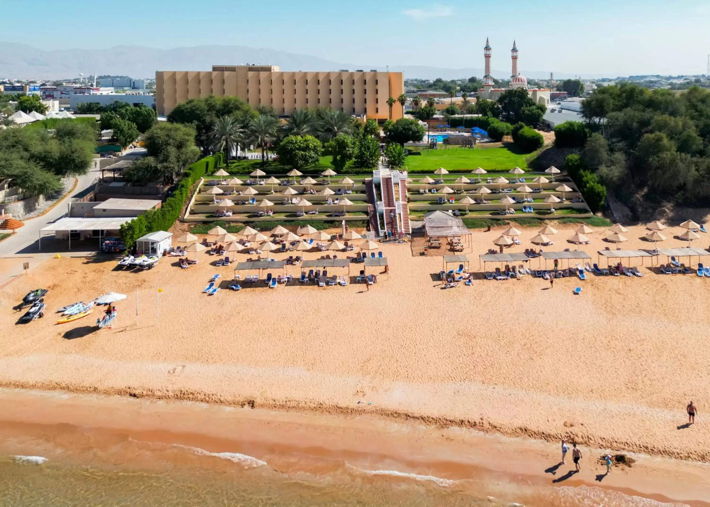 Bird's-eye View in BM Beach Hotel