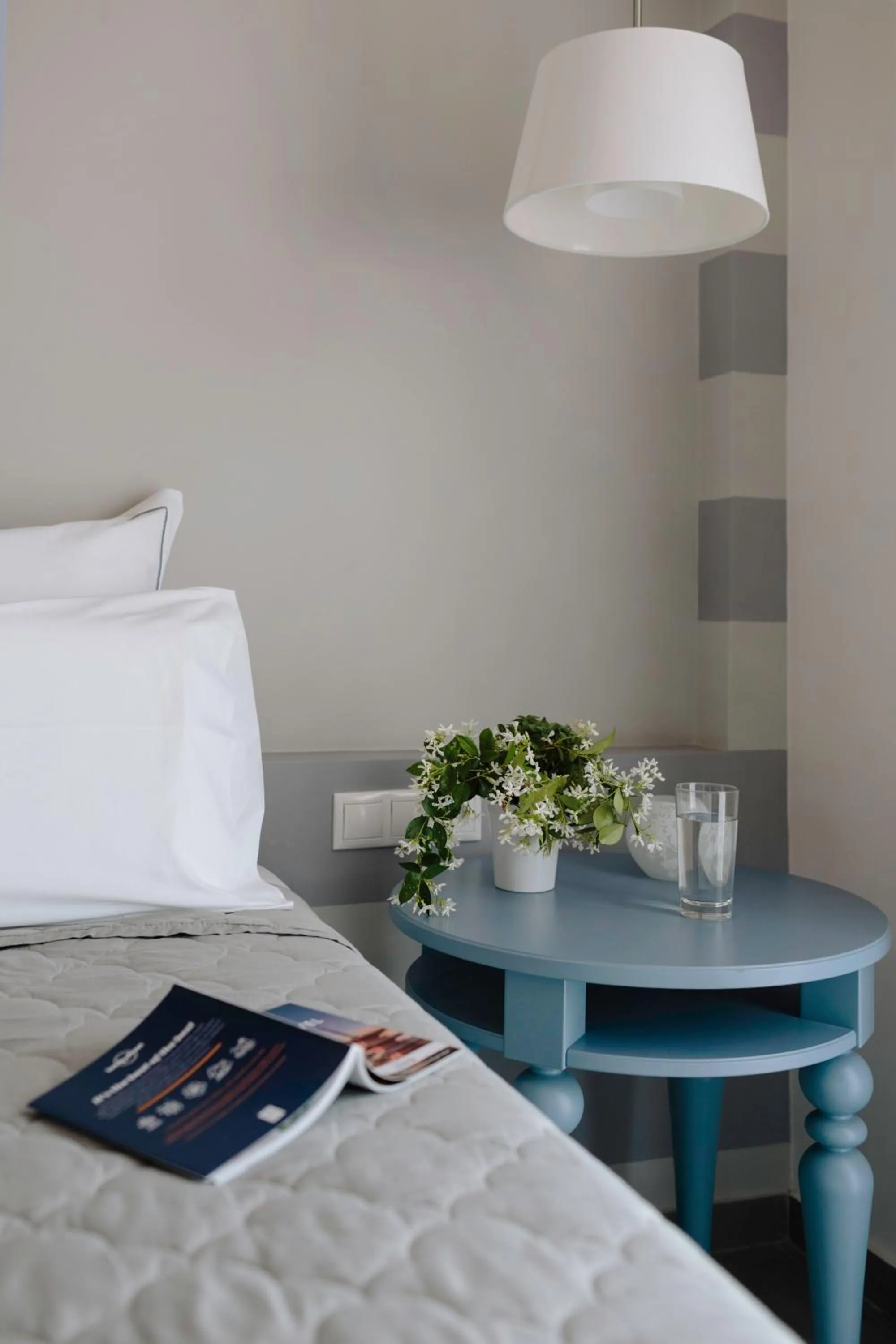 Decorative detail, Bed in Dimitra Boutique Hotel