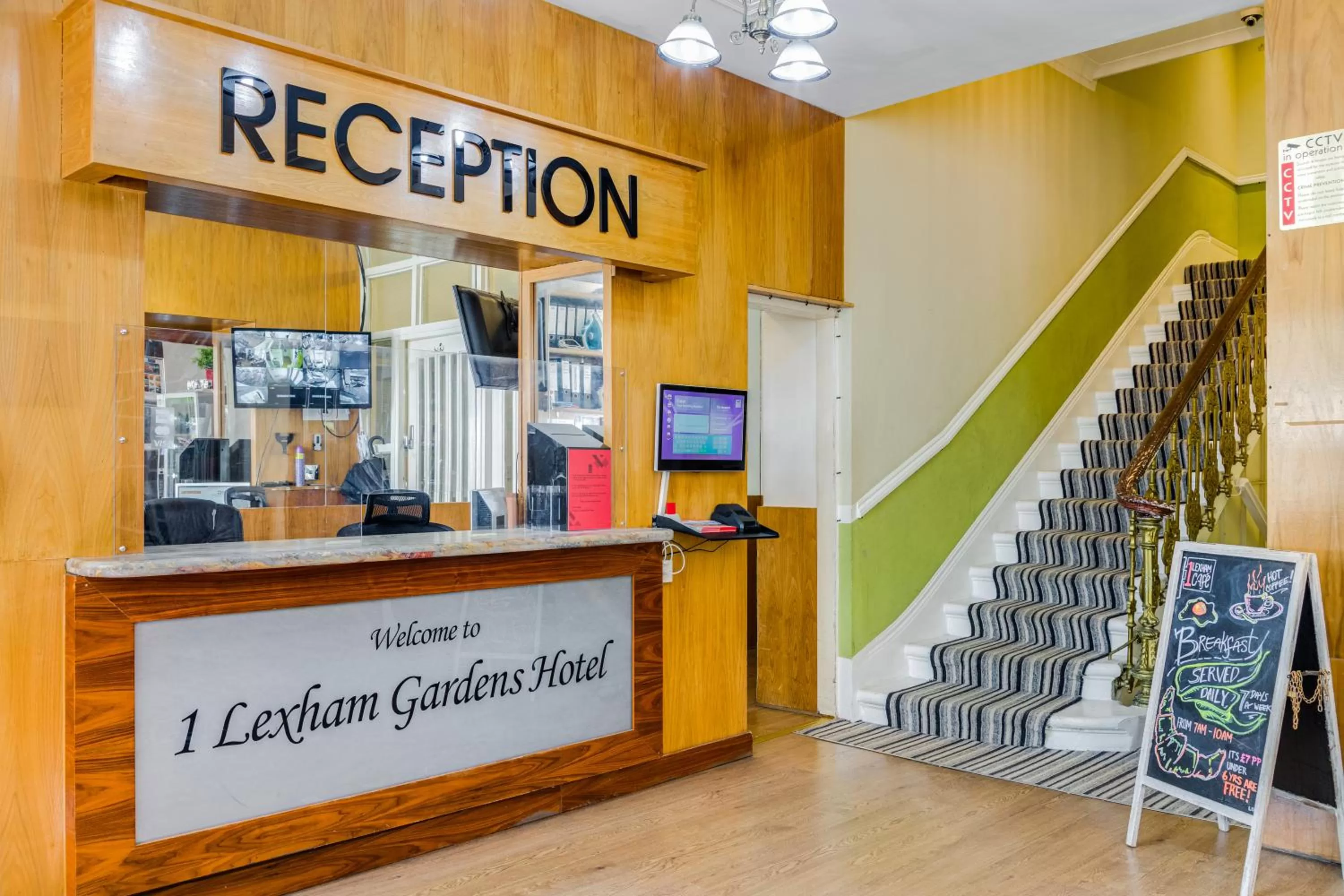 Lobby or reception in 1 Lexham Gardens Hotel