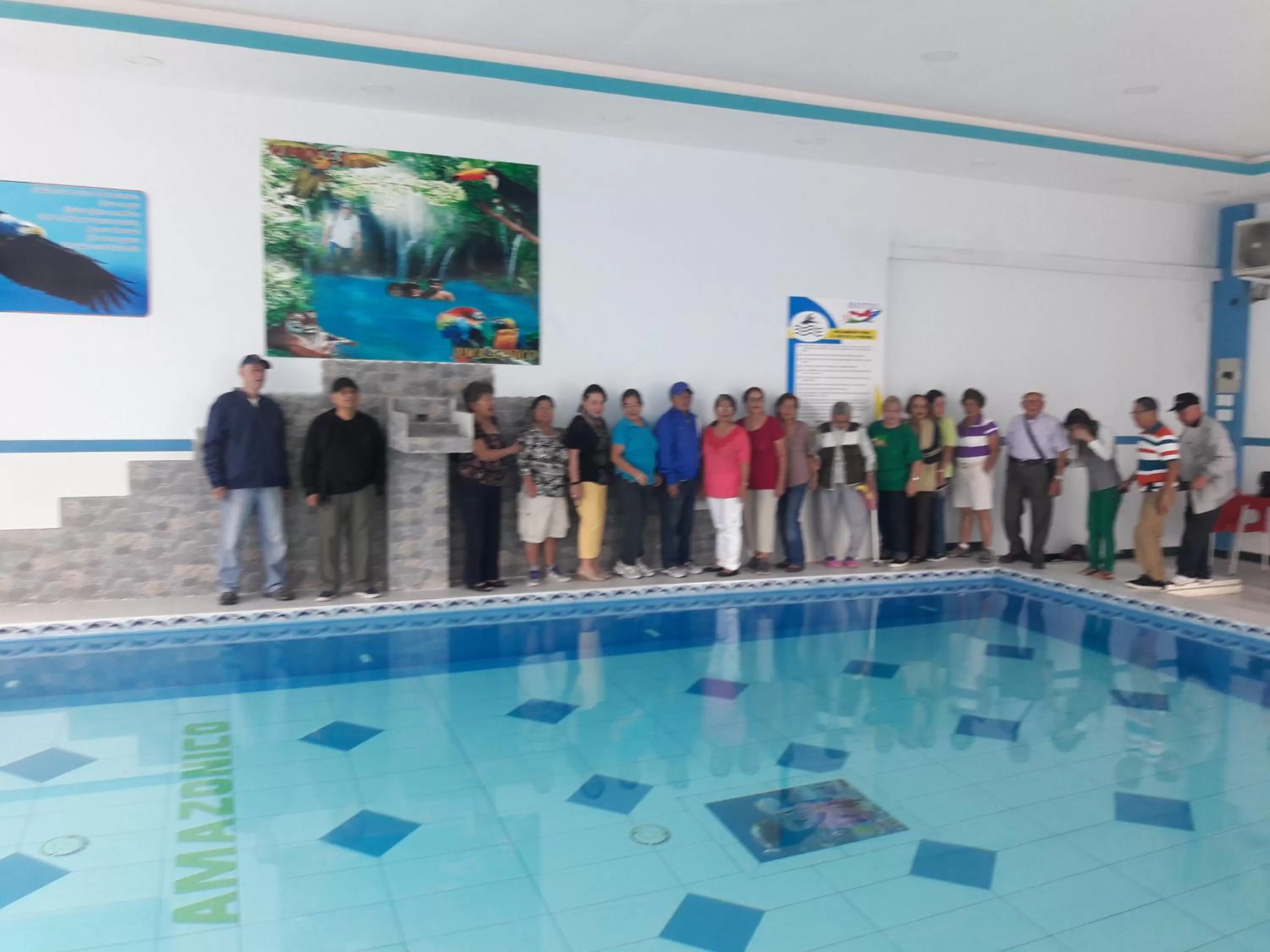 On site in Hotel Marques Amazonico