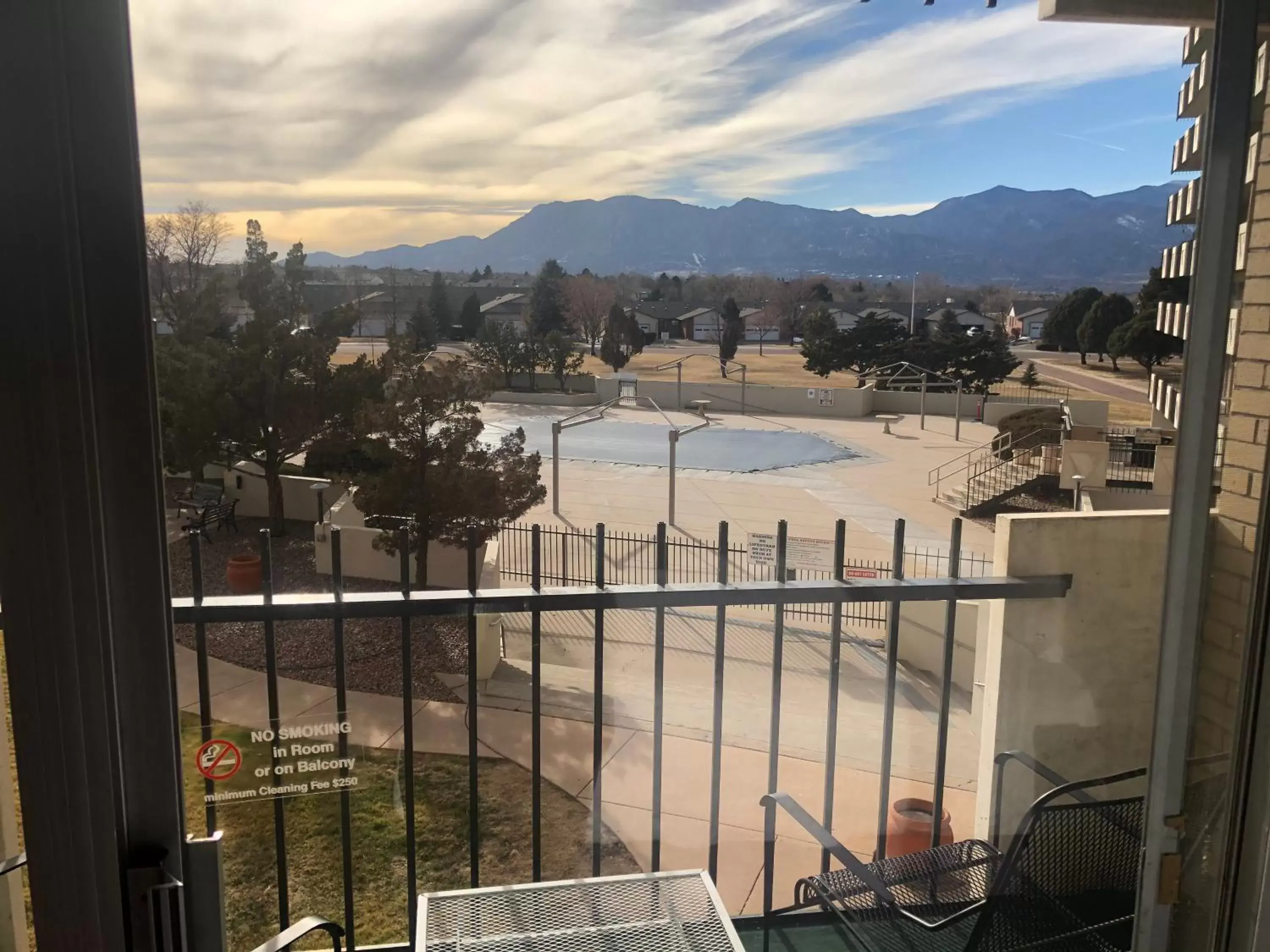 Pool View in Satellite Hotel