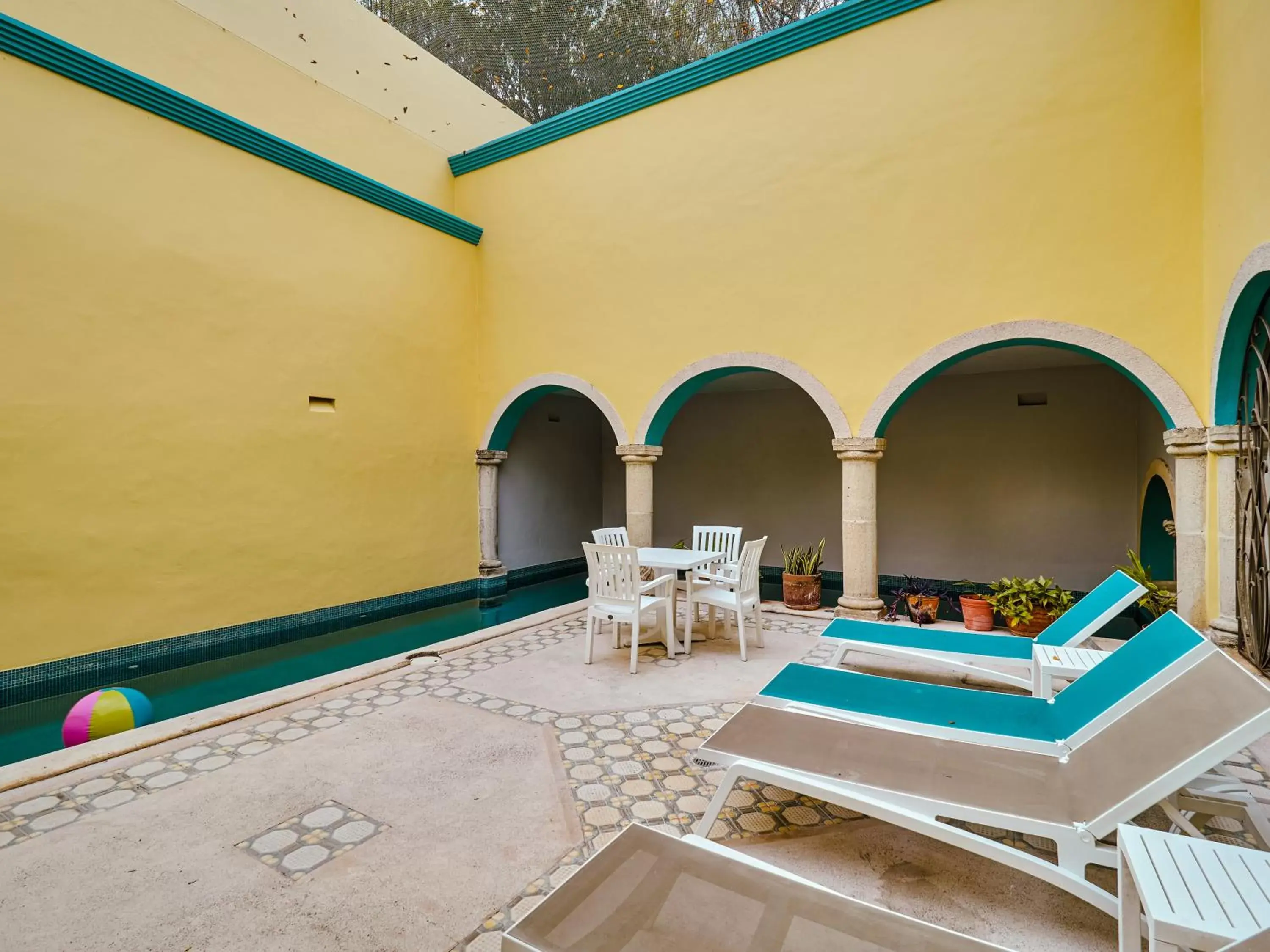 Swimming Pool in Casona 66 Merida Boutique Hotel