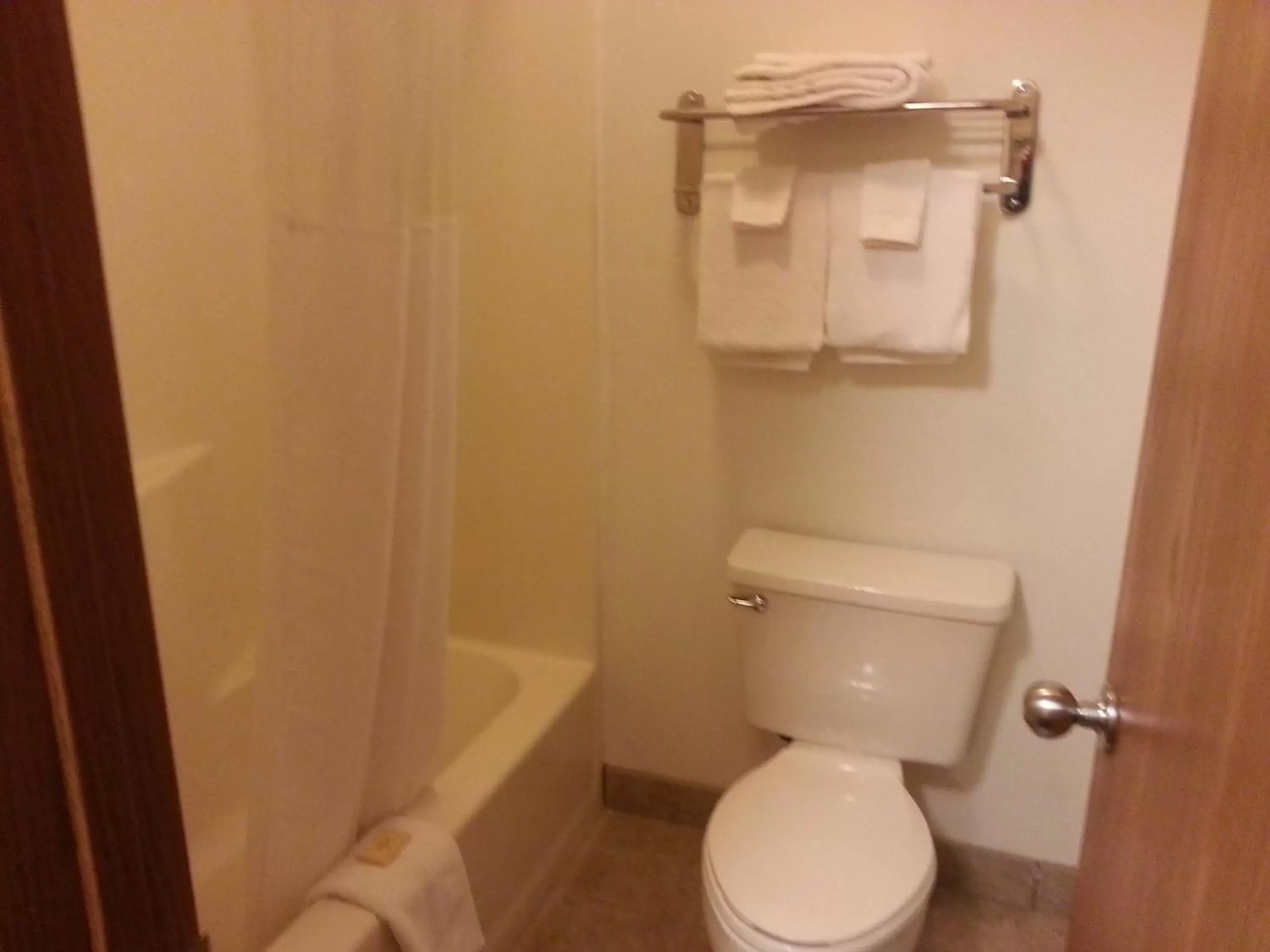 Bathroom in Days Inn by Wyndham Colby