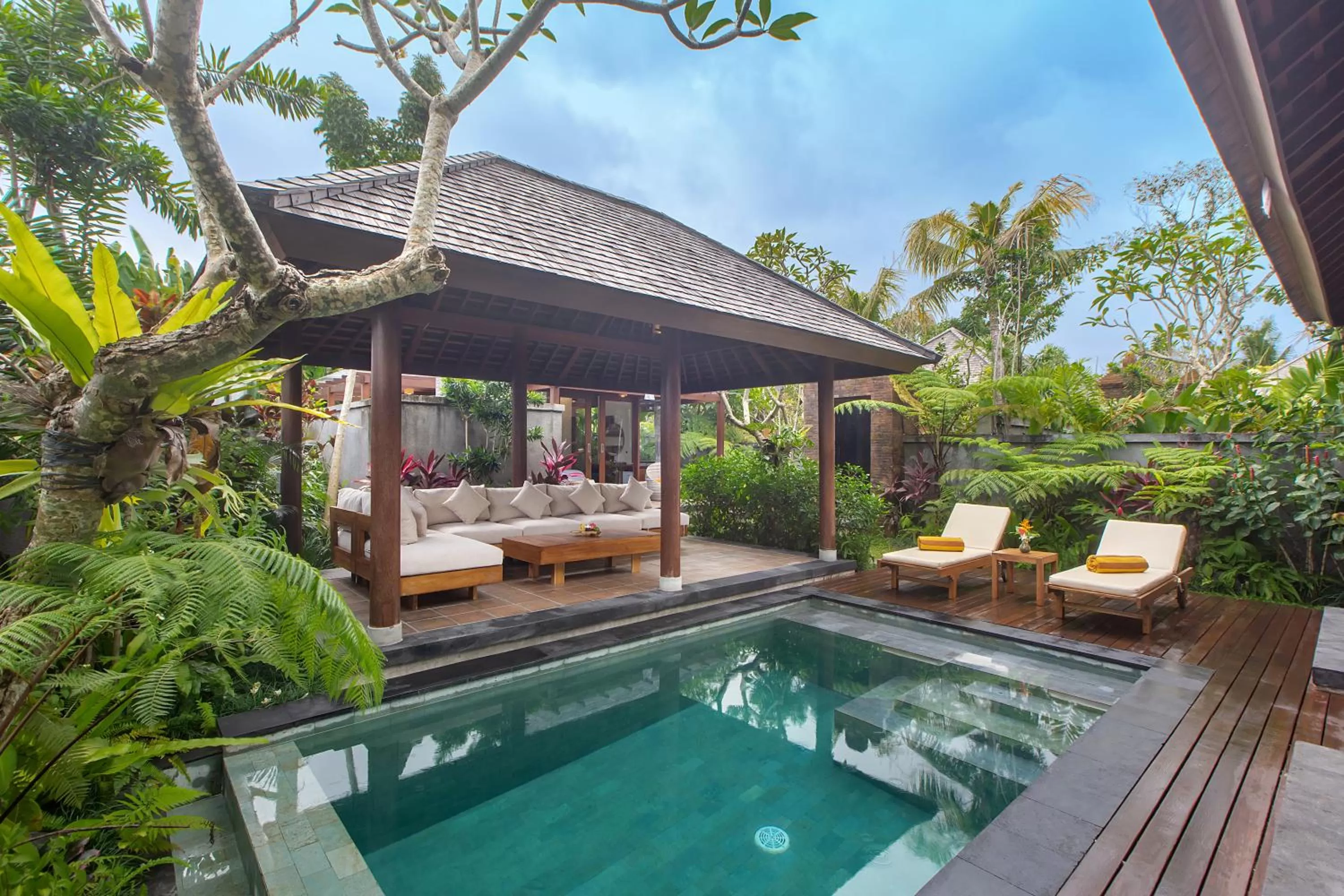 Pool view in Alam Wayang Ubud - CHSE Certified