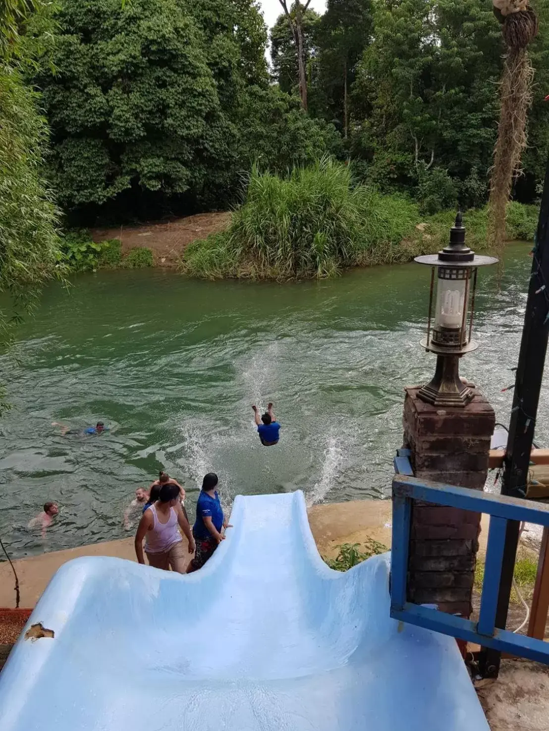 Property building in Khaosok Rainforest Resort Property building in Khaosok Rainforest Resort