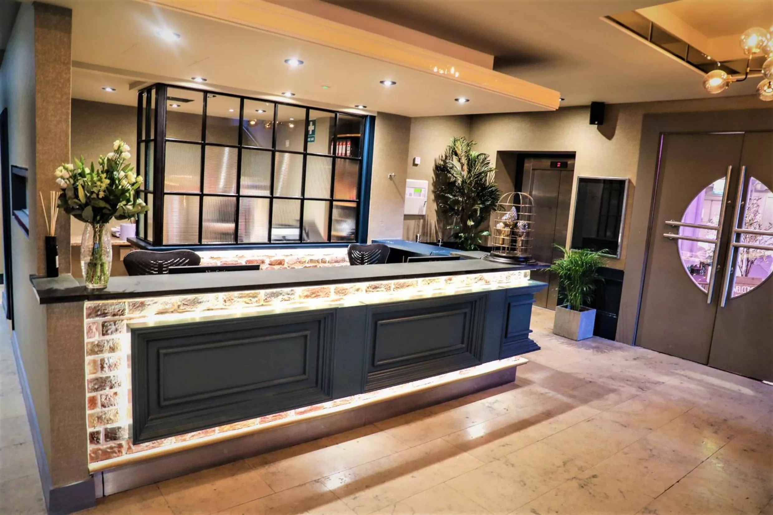 Lobby or reception in The Lansdowne Hotel