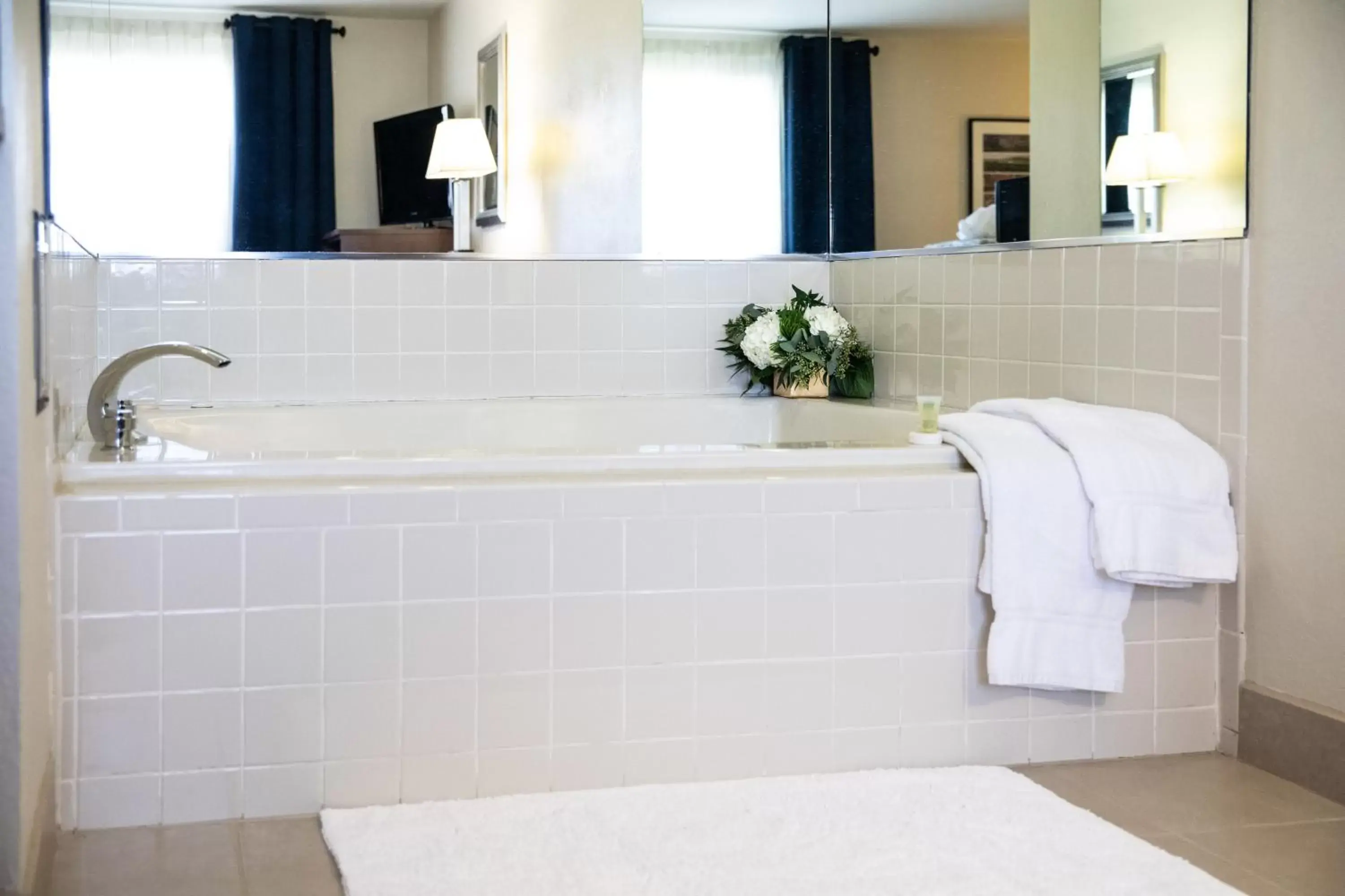 Hot Tub, Bathroom in Hatfield Inn