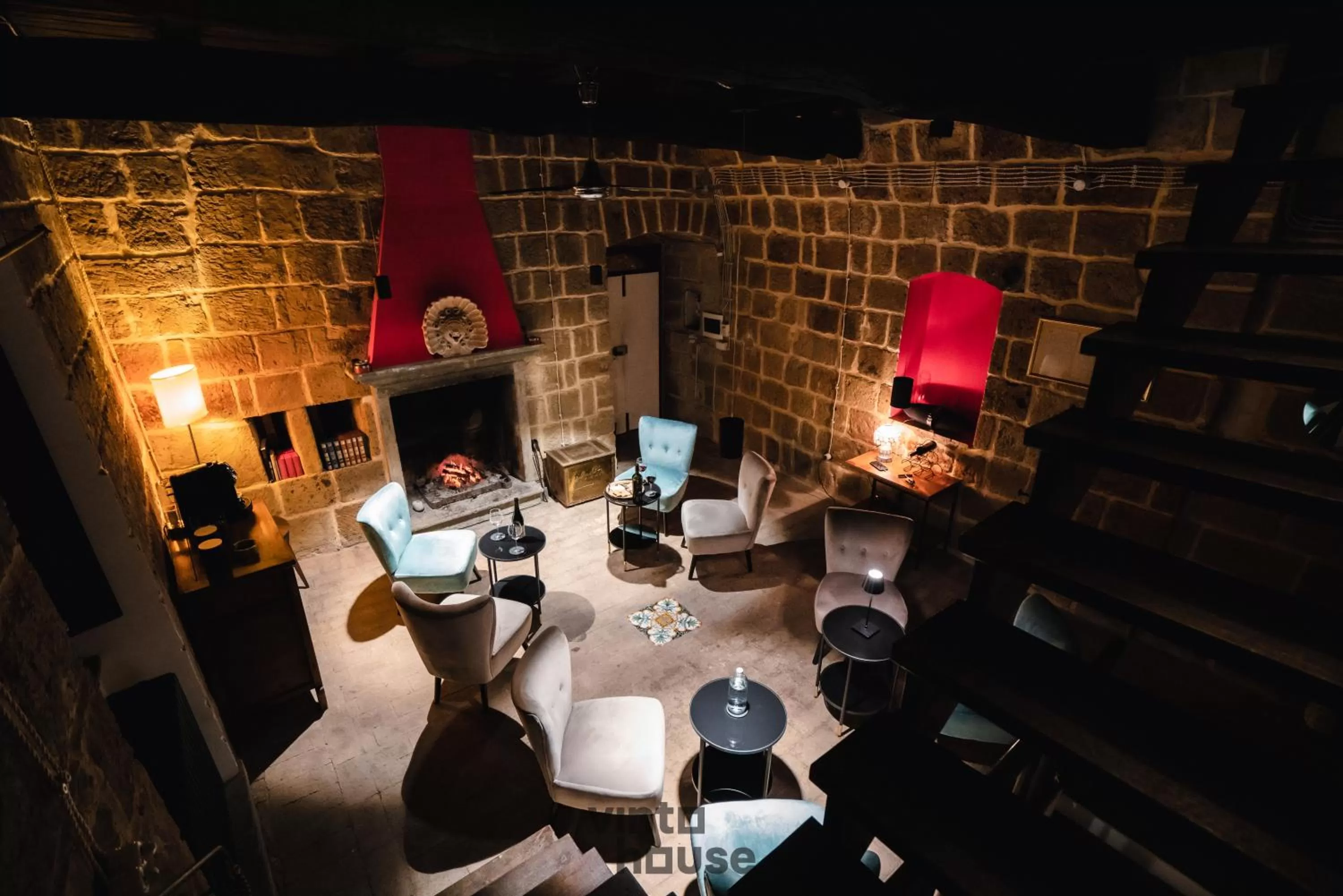 Living room in Libera Mente Civita