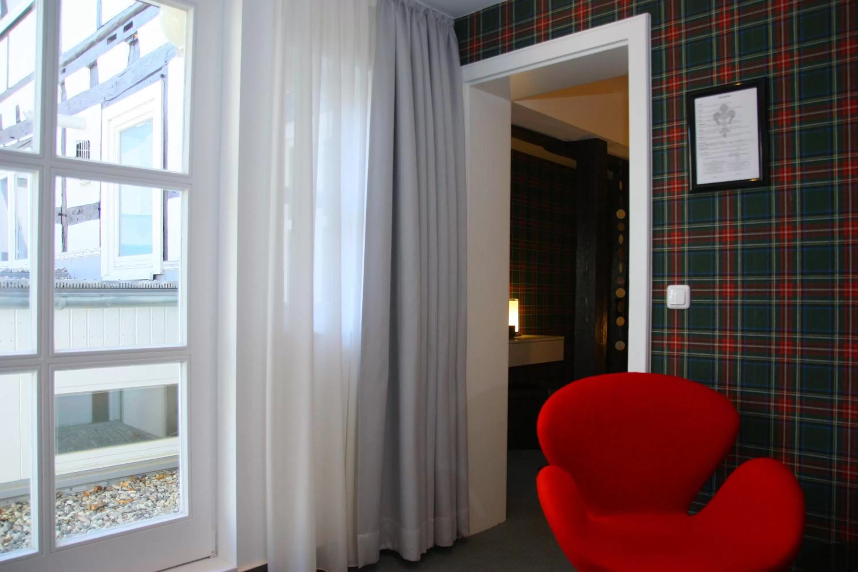 Living room in Hotel am Schloss