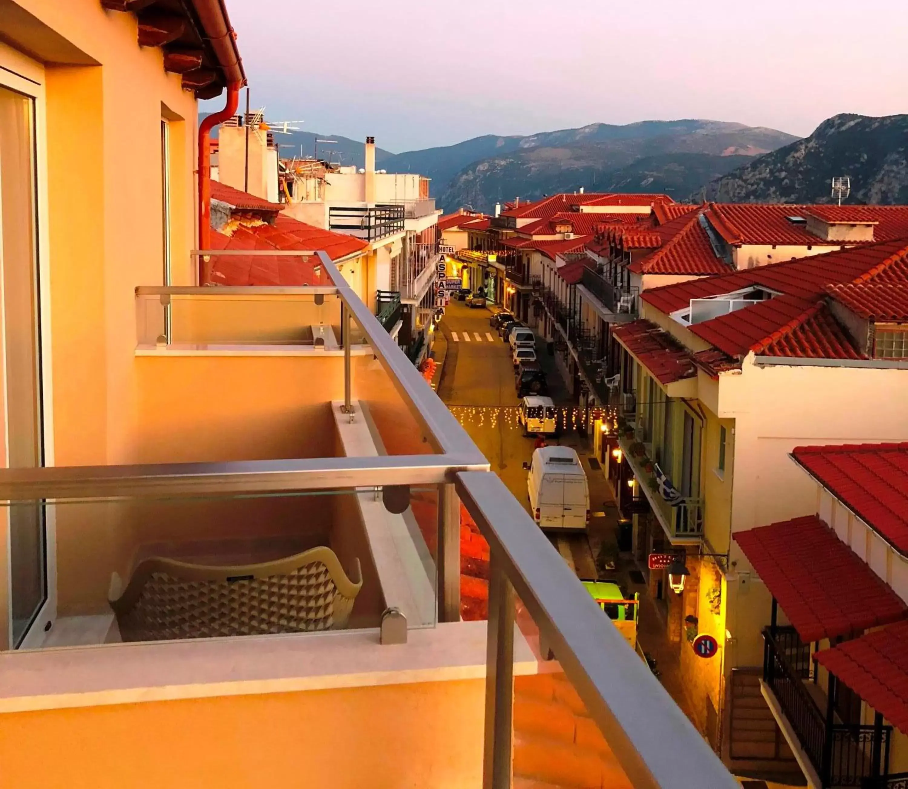 City view in Parnassos Delphi Hotel City view in Parnassos Delphi Hotel