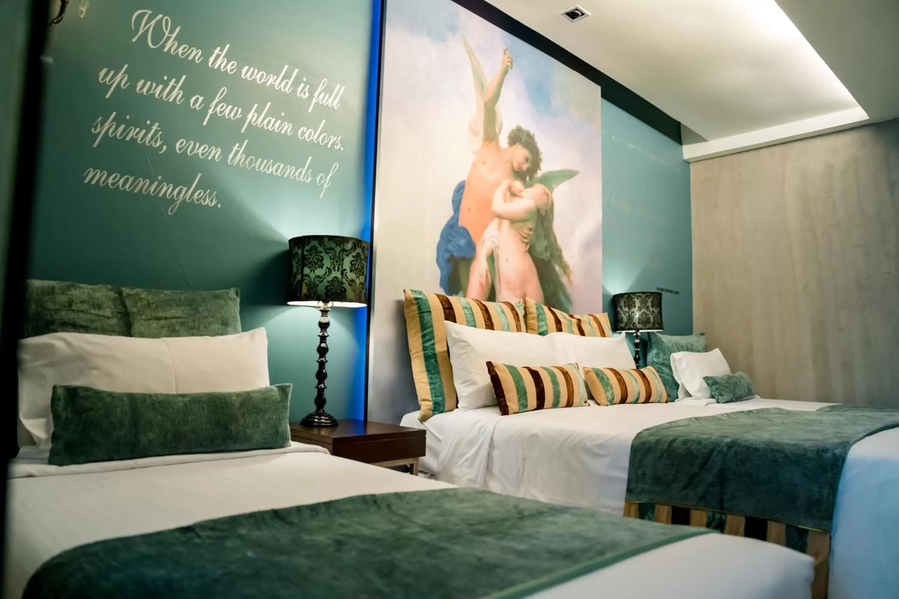 Bed in Sunbeam Hotel Pattaya - SHA Extra Plus