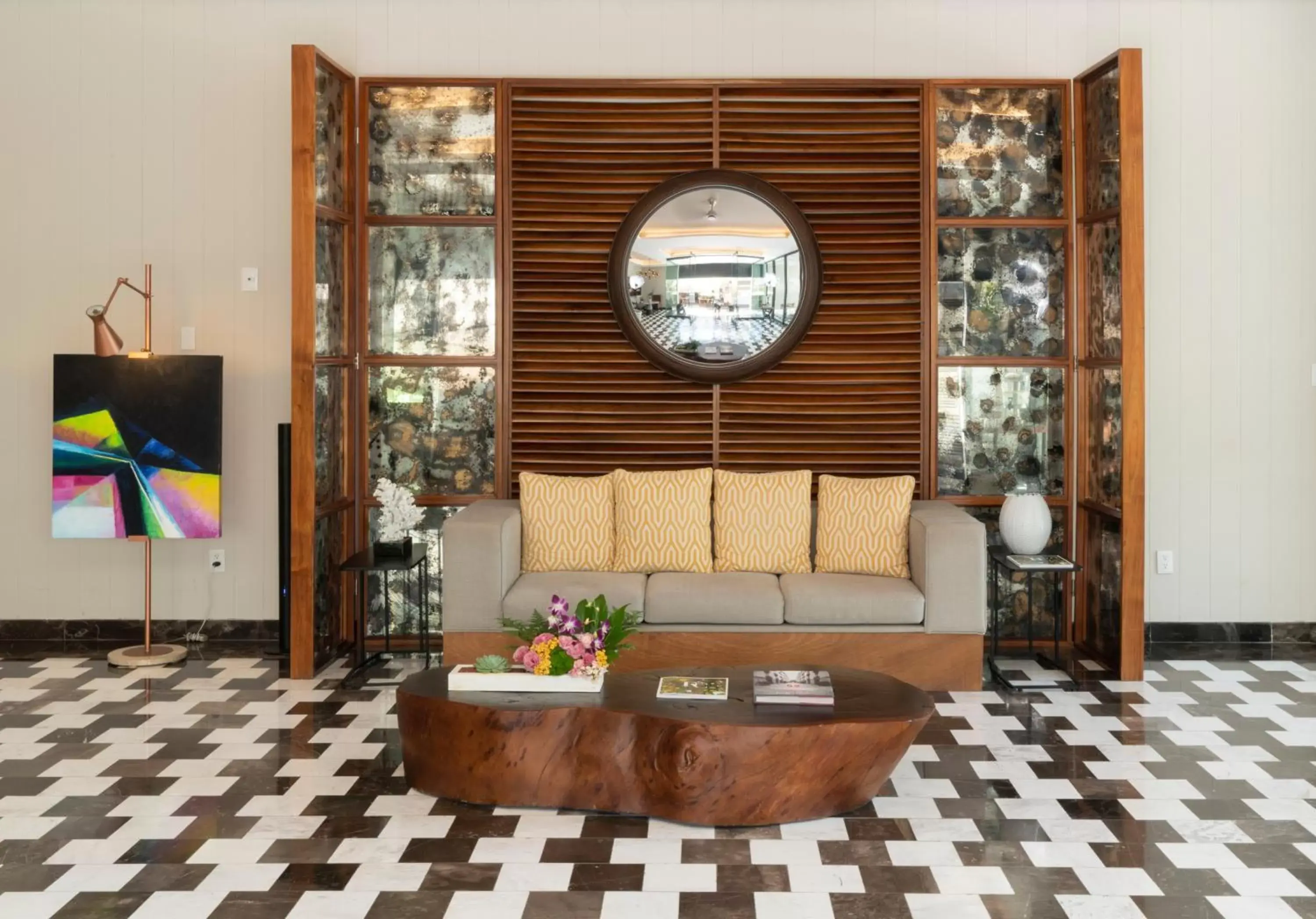 Lobby or reception, Seating Area in Thompson Playa del Carmen Beach House, part of Hyatt