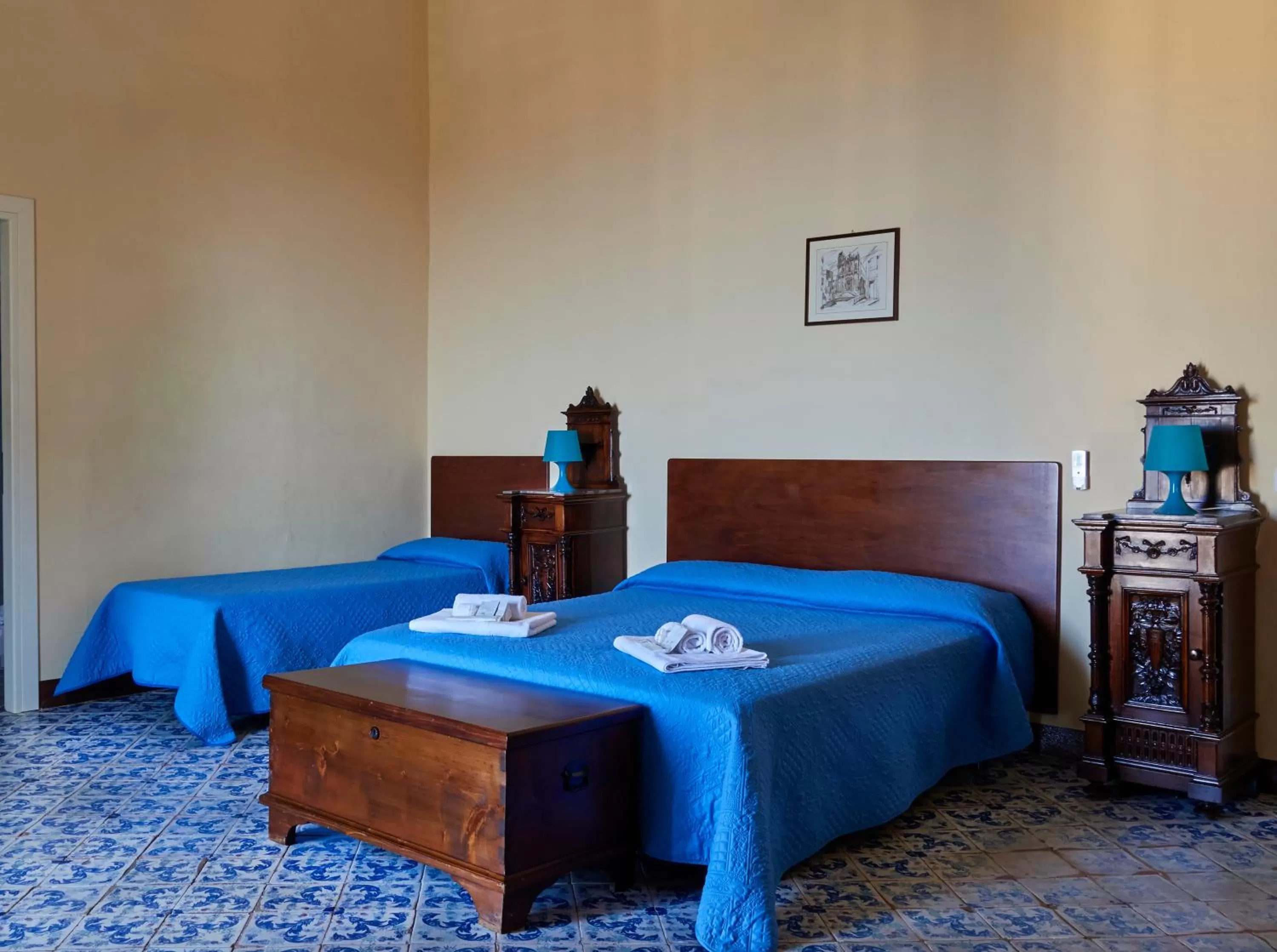 Bed in Alloggio della Posta Vecchia