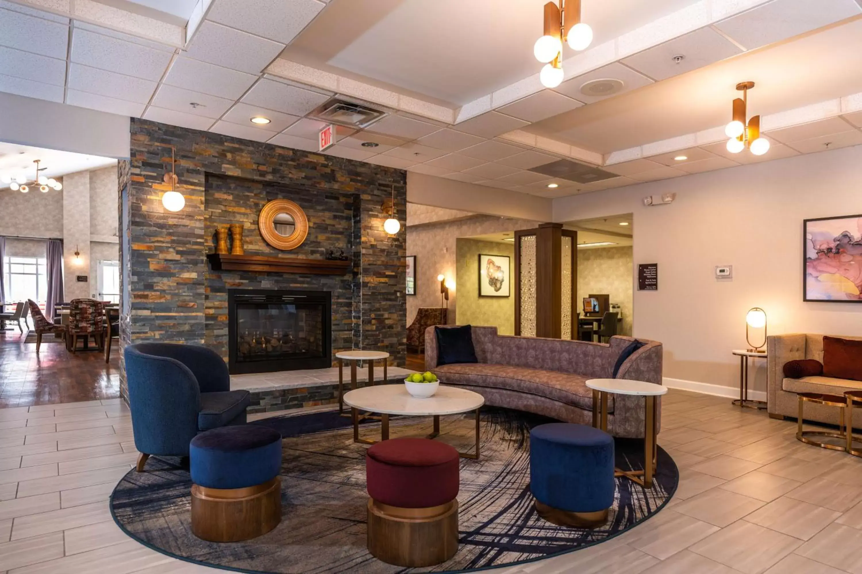 Lobby or reception, Lounge/Bar in Homewood Suites by Hilton Birmingham-SW-Riverchase-Galleria