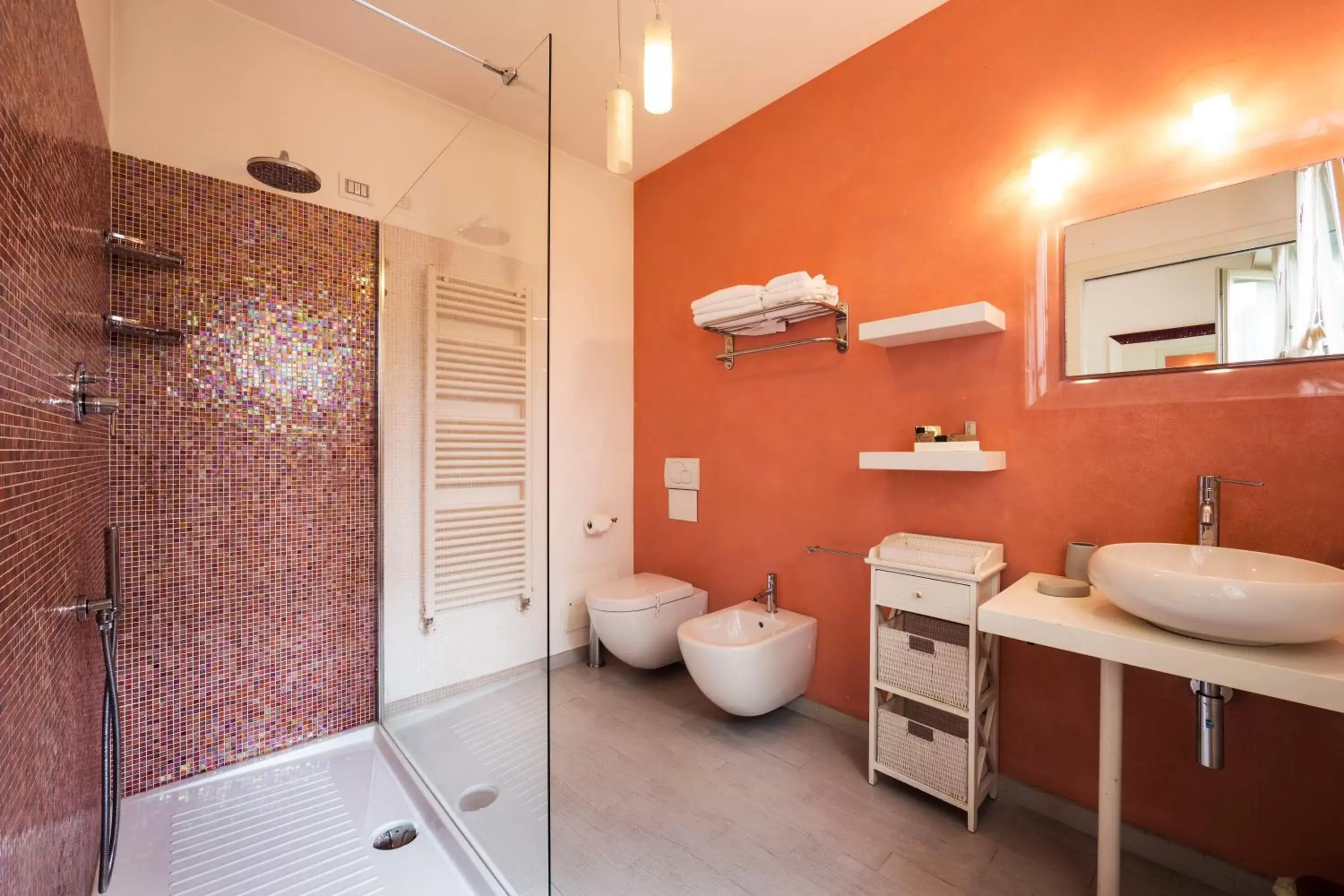 Shower, Bathroom in La Villa Desenzano
