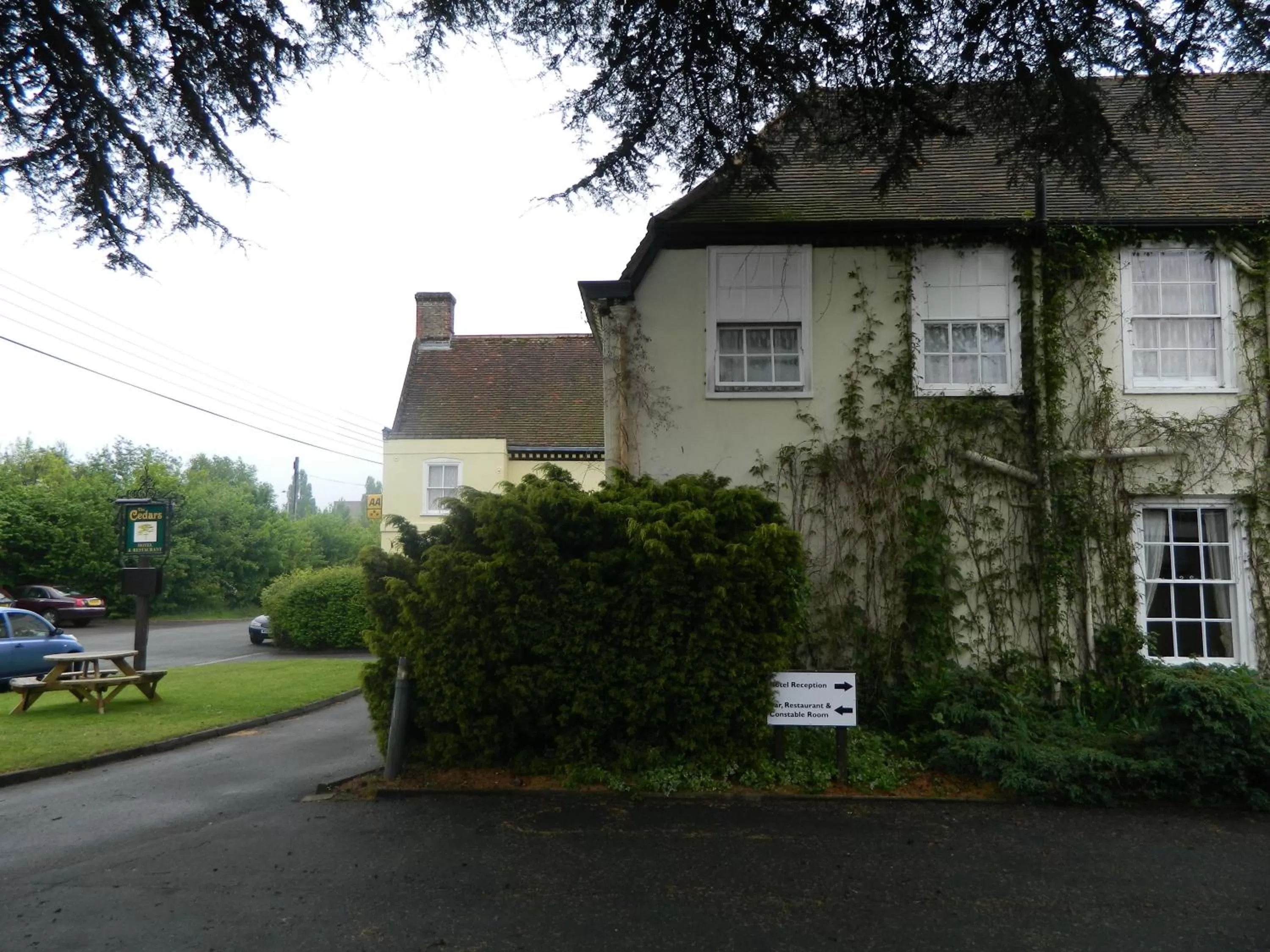 Property building in The Cedars Hotel