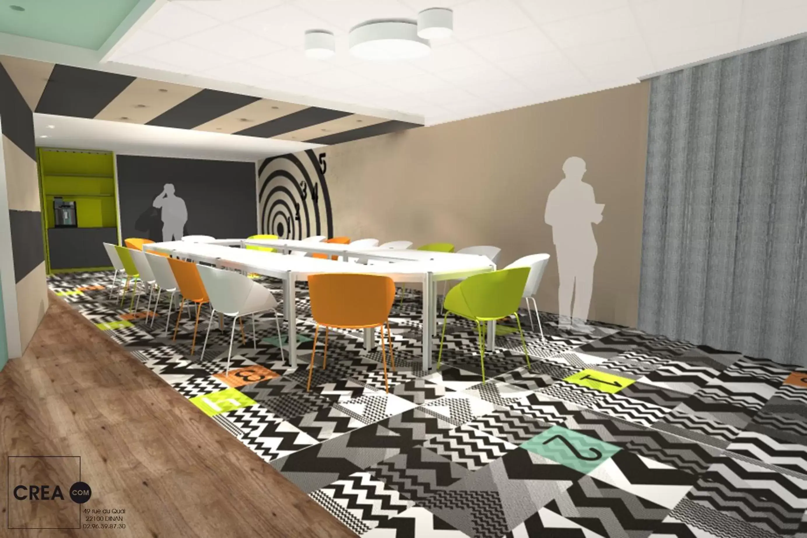 Meeting/conference room, Restaurant/Places to Eat in ibis Styles Deauville Centre
