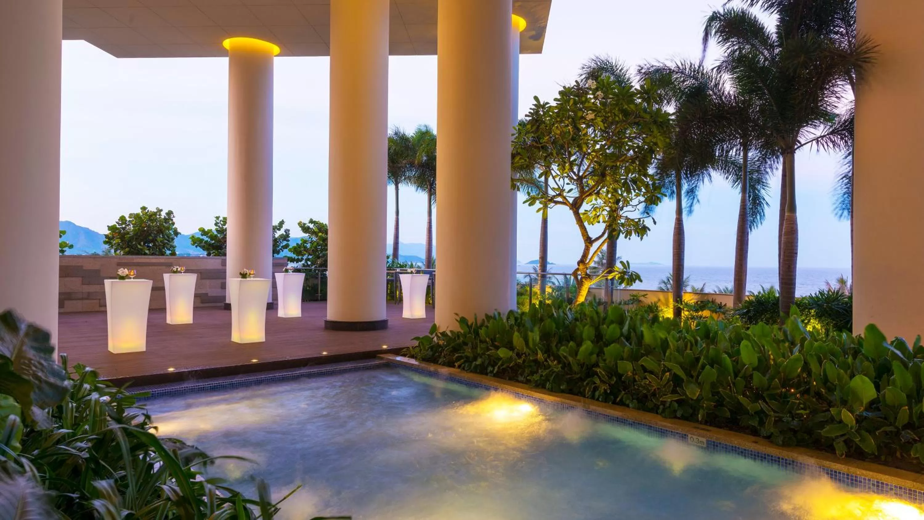 Swimming pool in InterContinental Nha Trang by IHG