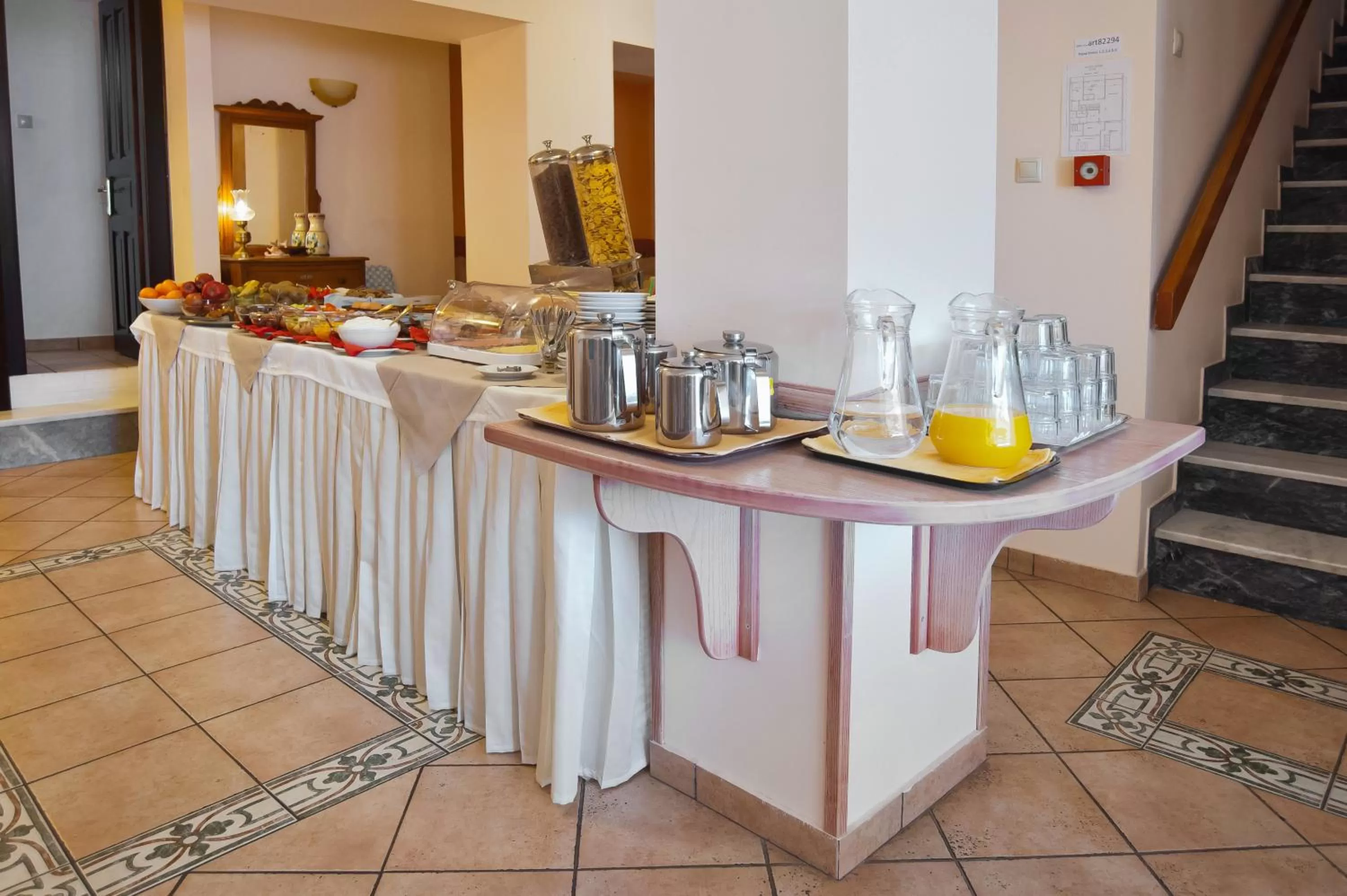 Breakfast in Pan Hotel