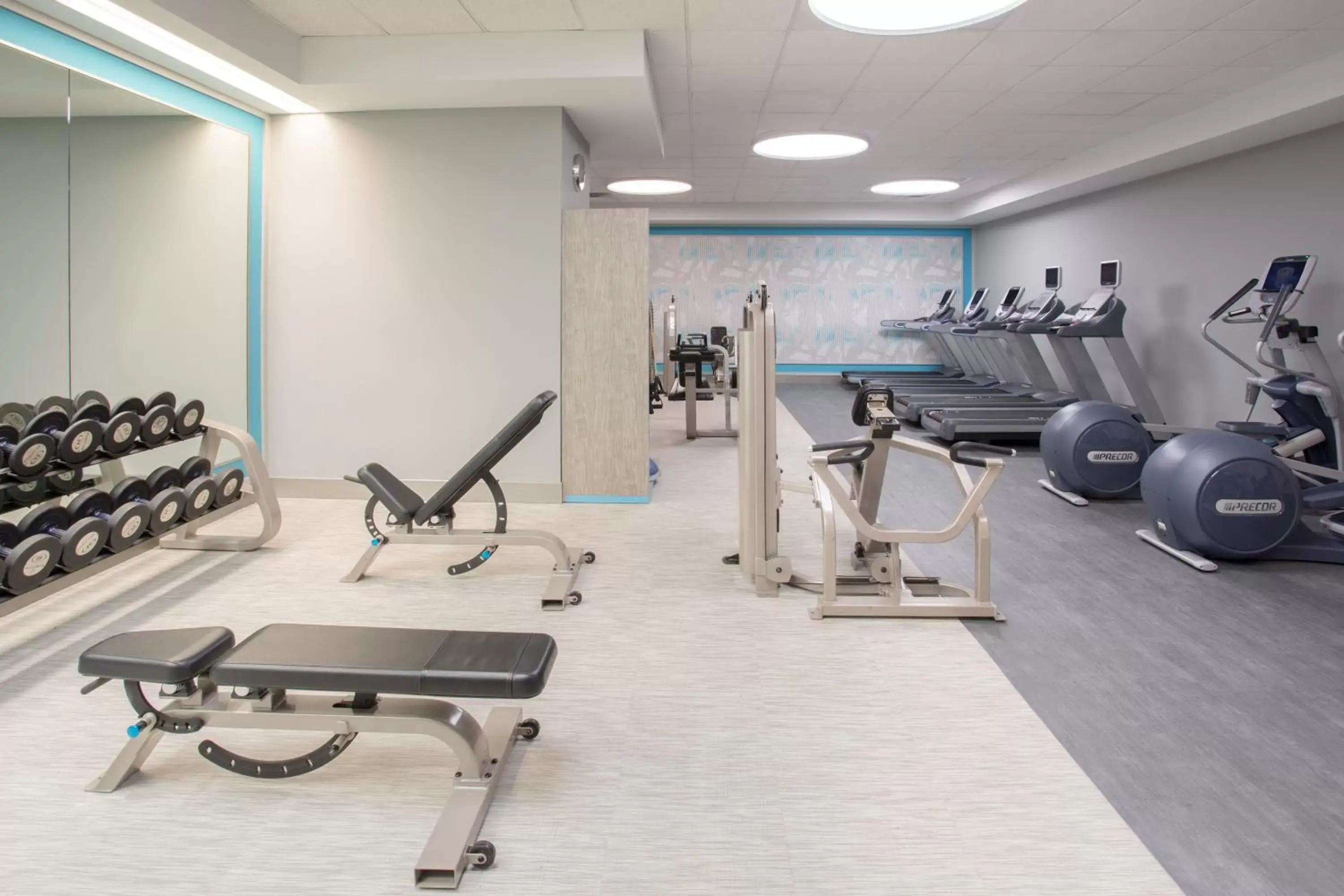 Fitness centre/facilities, Fitness Center/Facilities in Crowne Plaza Denver International Airport, an IHG Hotel
