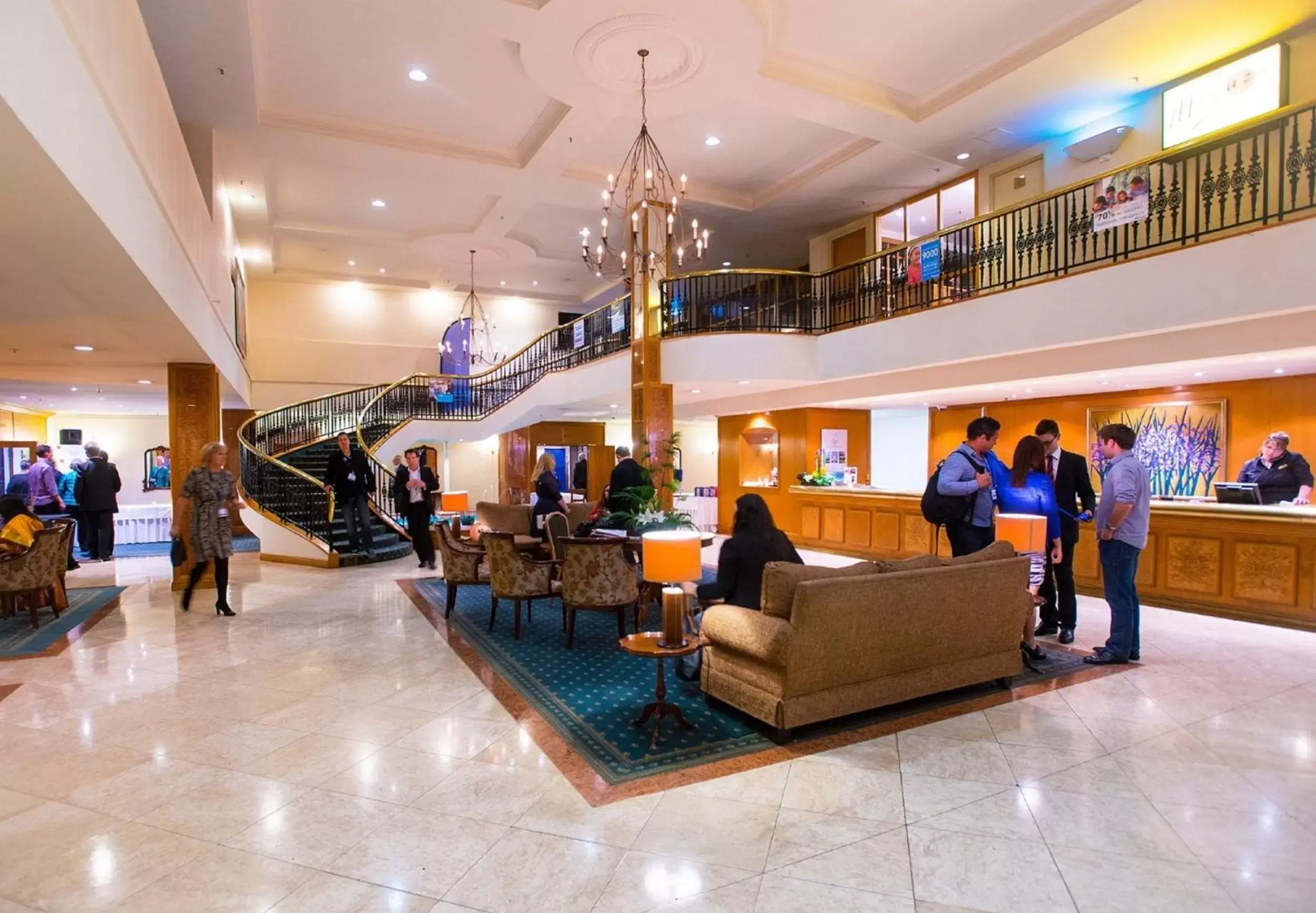 Lobby or reception, Lobby/Reception in Rutherford Hotel Nelson - A Heritage Hotel