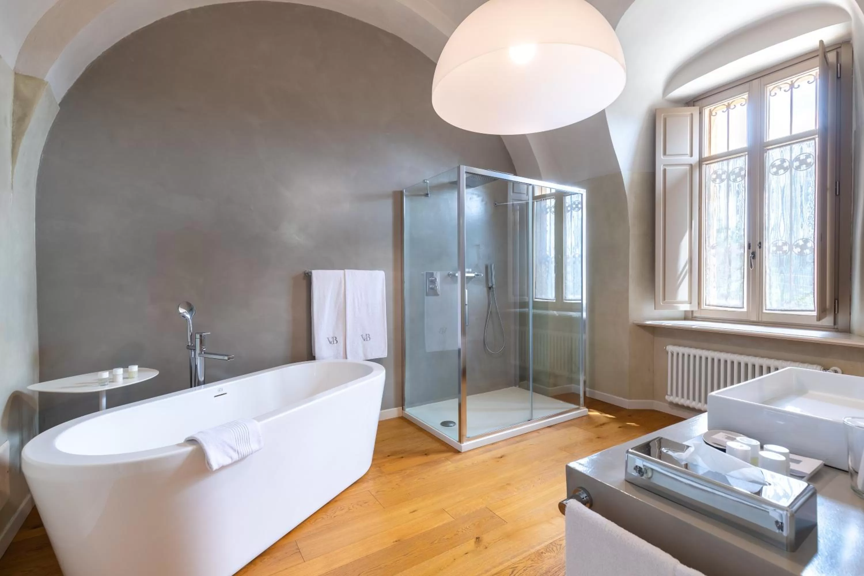 Shower in Relais Villa del Borgo