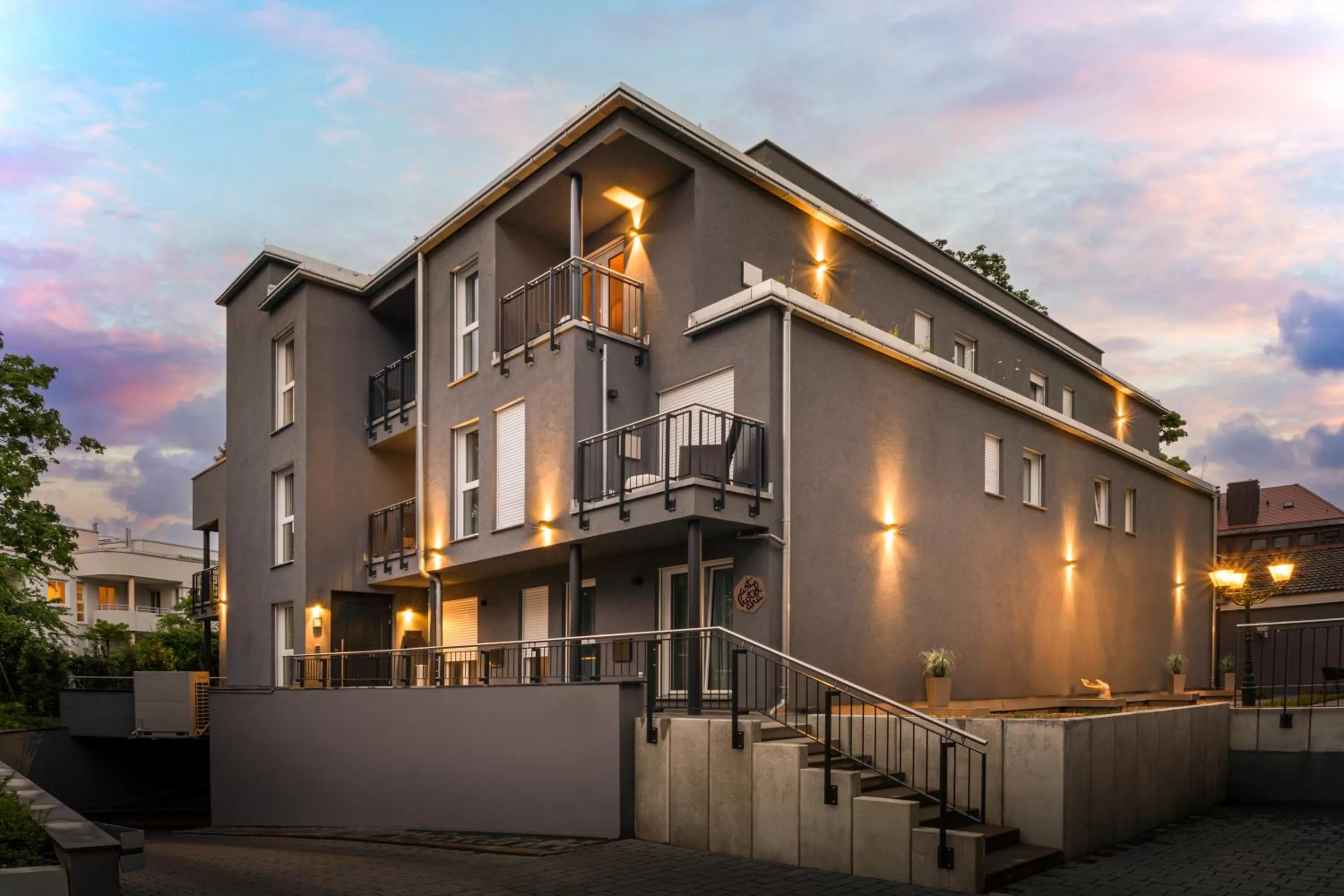 Property building in ANA Living Karlsruhe by Arthotel ANA