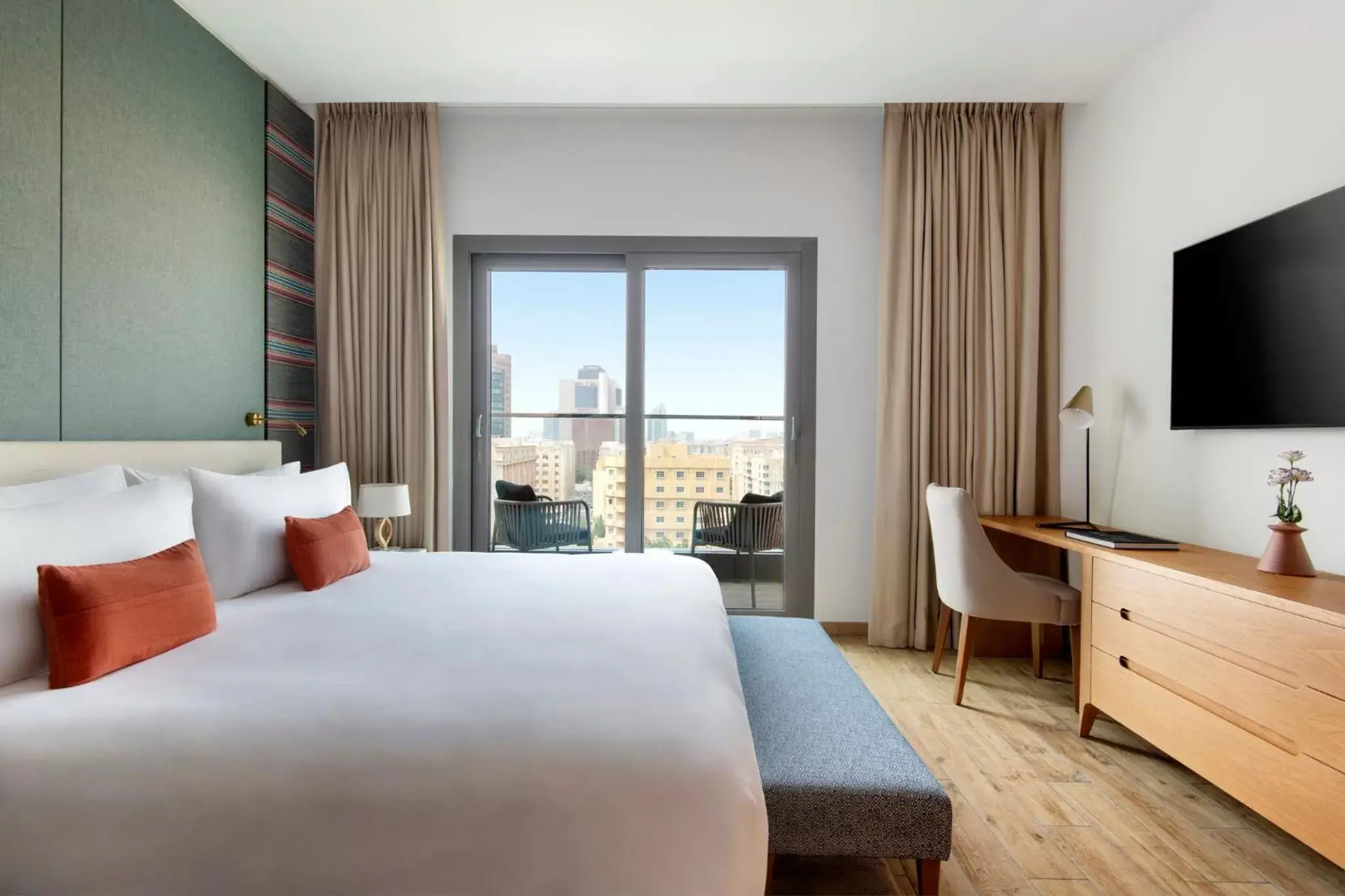 Photo of the whole room, Bed in Abesq Doha Hotel and Residences