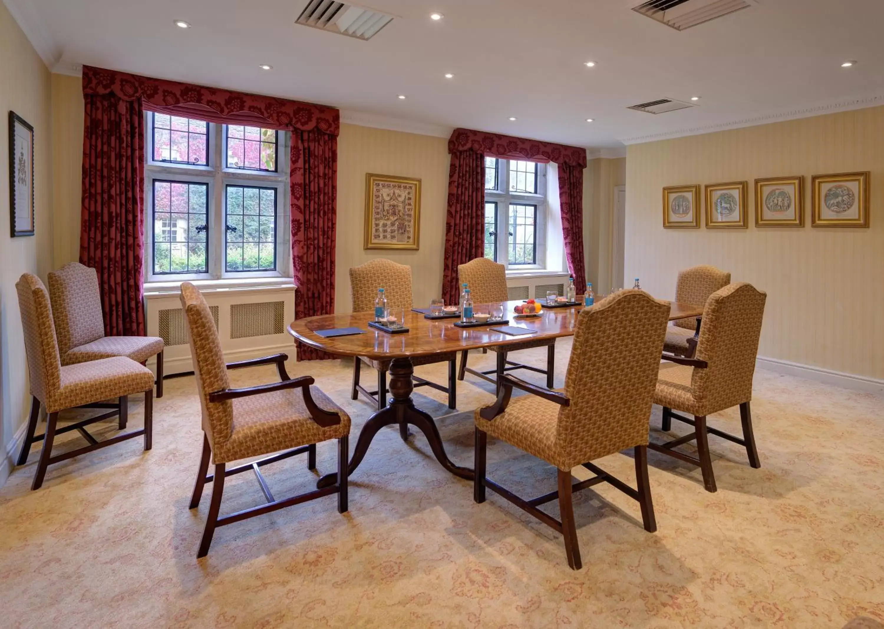 Meeting/conference room in Lucknam Park Hotel