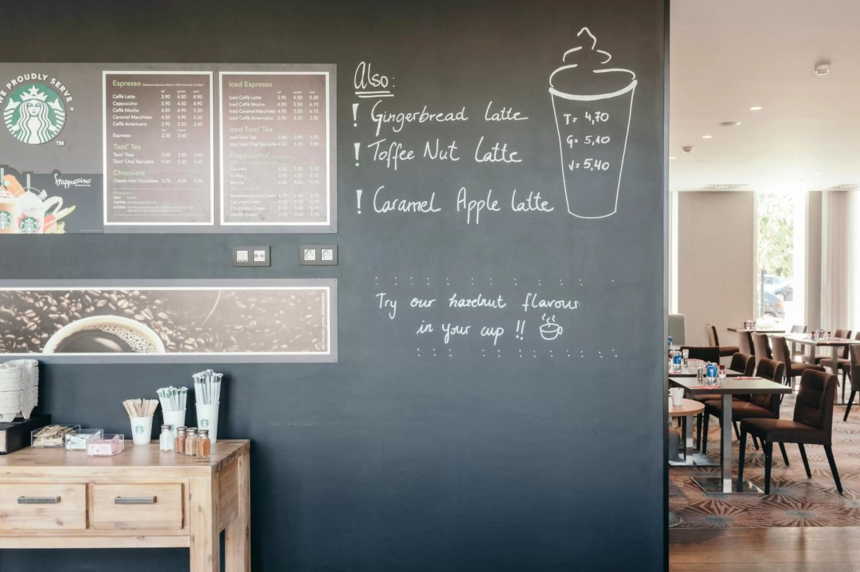 Restaurant/places to eat in Leopold Hotel Oudenaarde