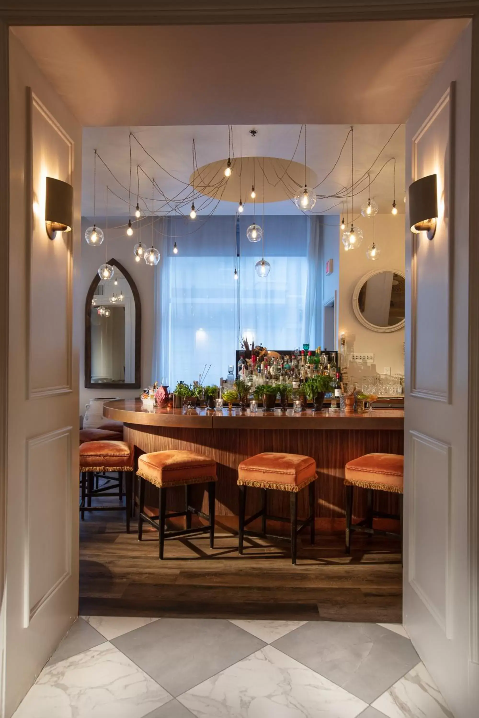 Lounge or bar in International House Hotel Lounge or bar in International House Hotel