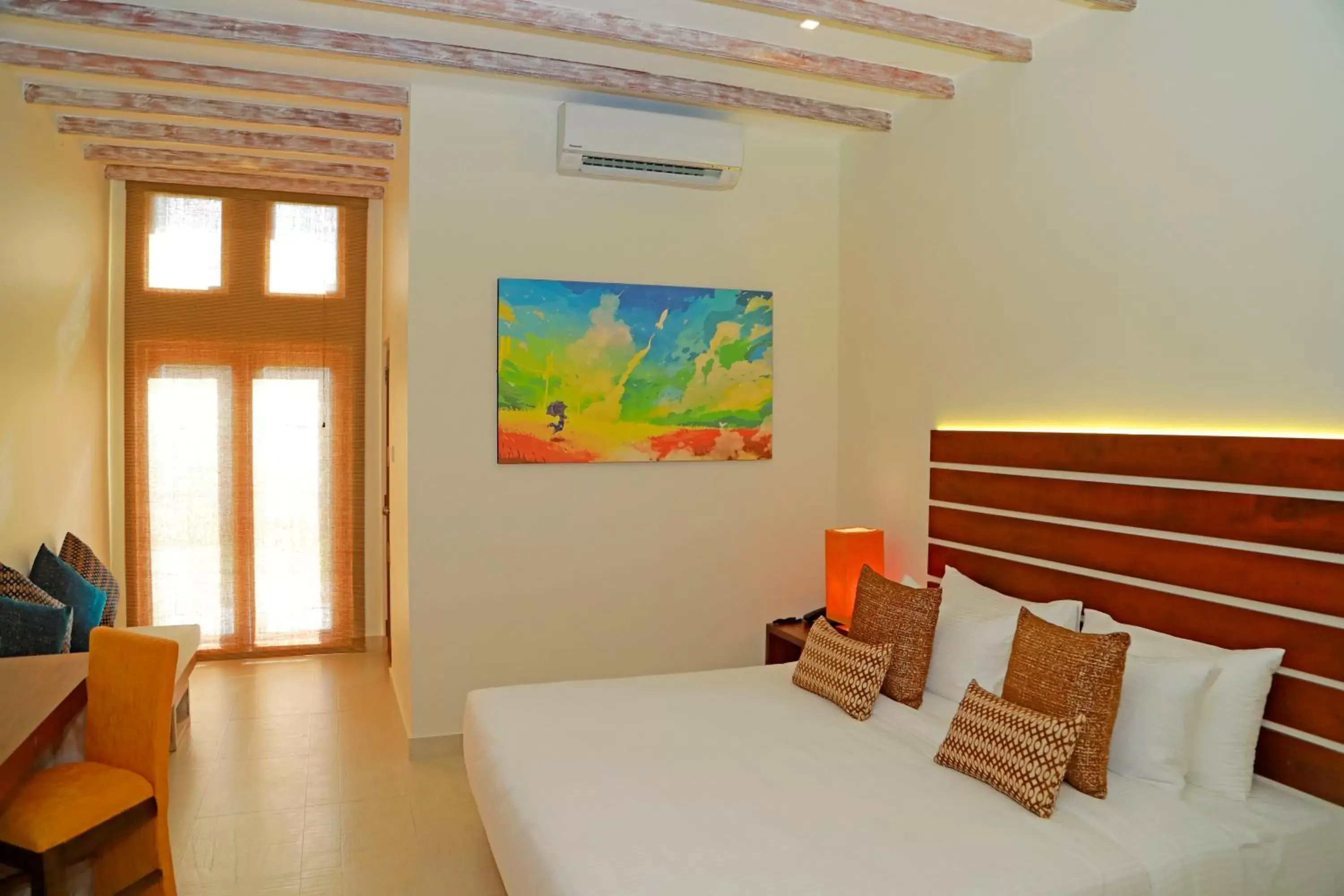 Bed in Hotel Cloud 9 Negombo