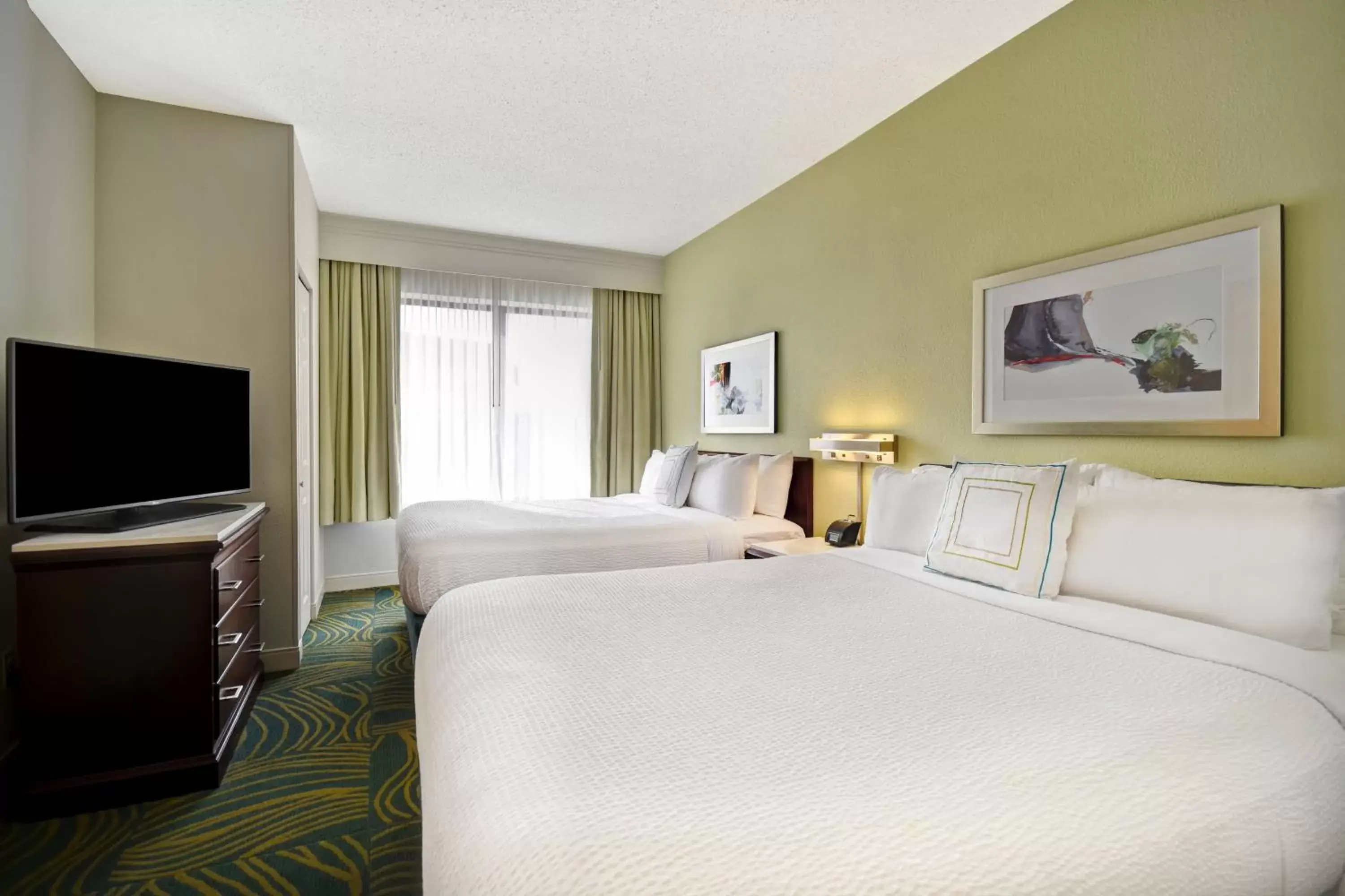Bedroom, Bed in SpringHill Suites by Marriott Baltimore BWI Airport