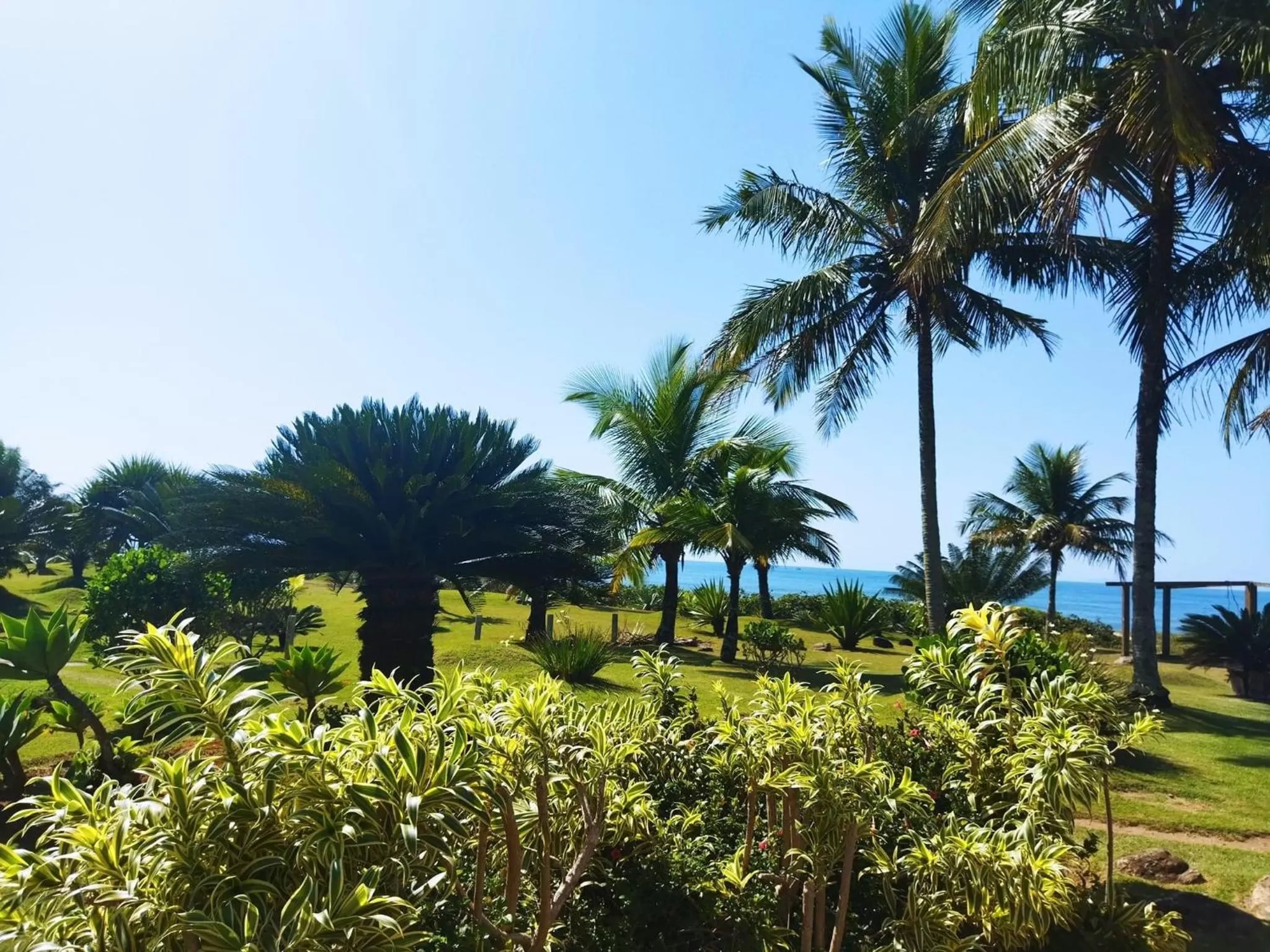 Garden in Pousada Recanto Som do Mar