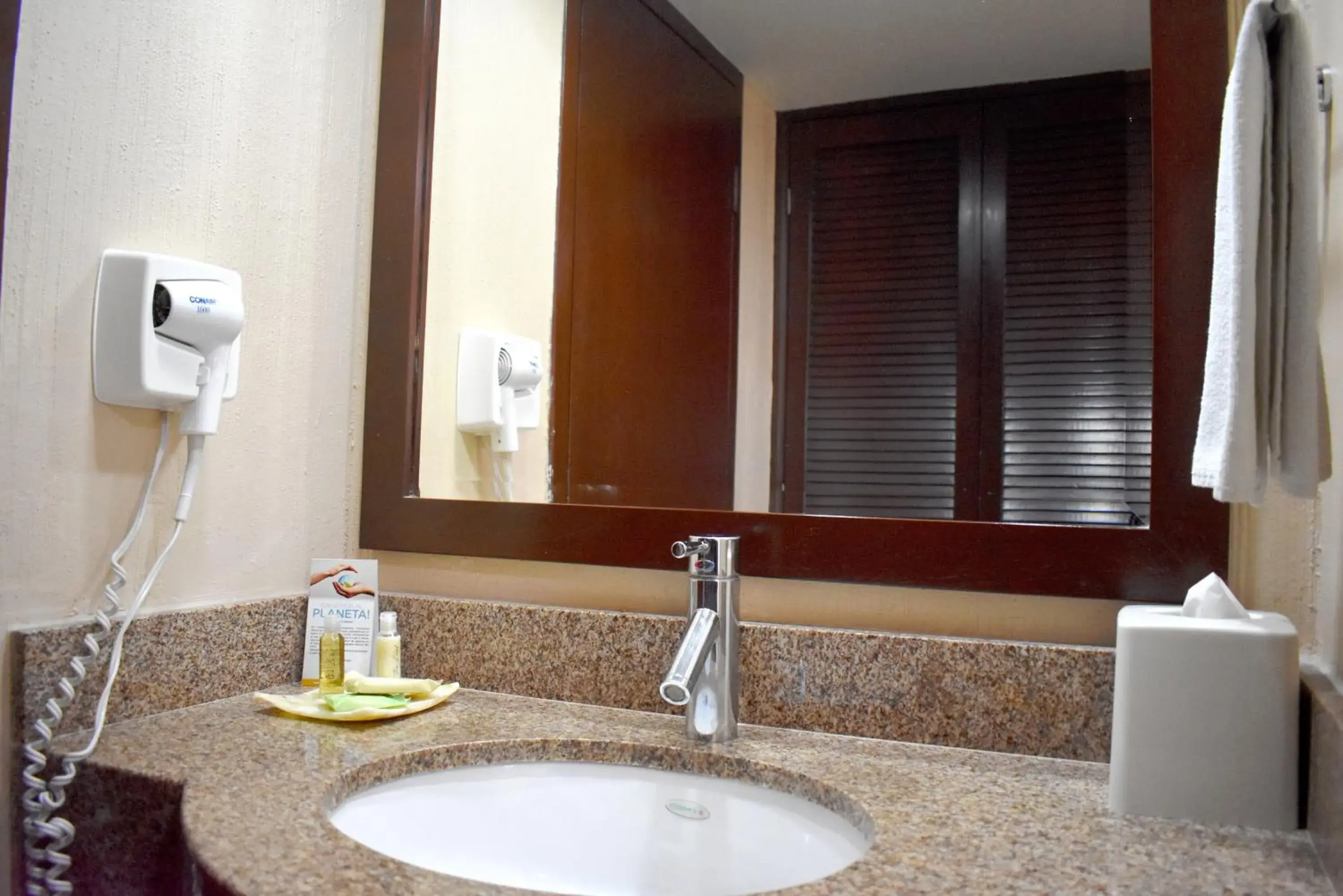 Bathroom in Hotel San Luis Lindavista