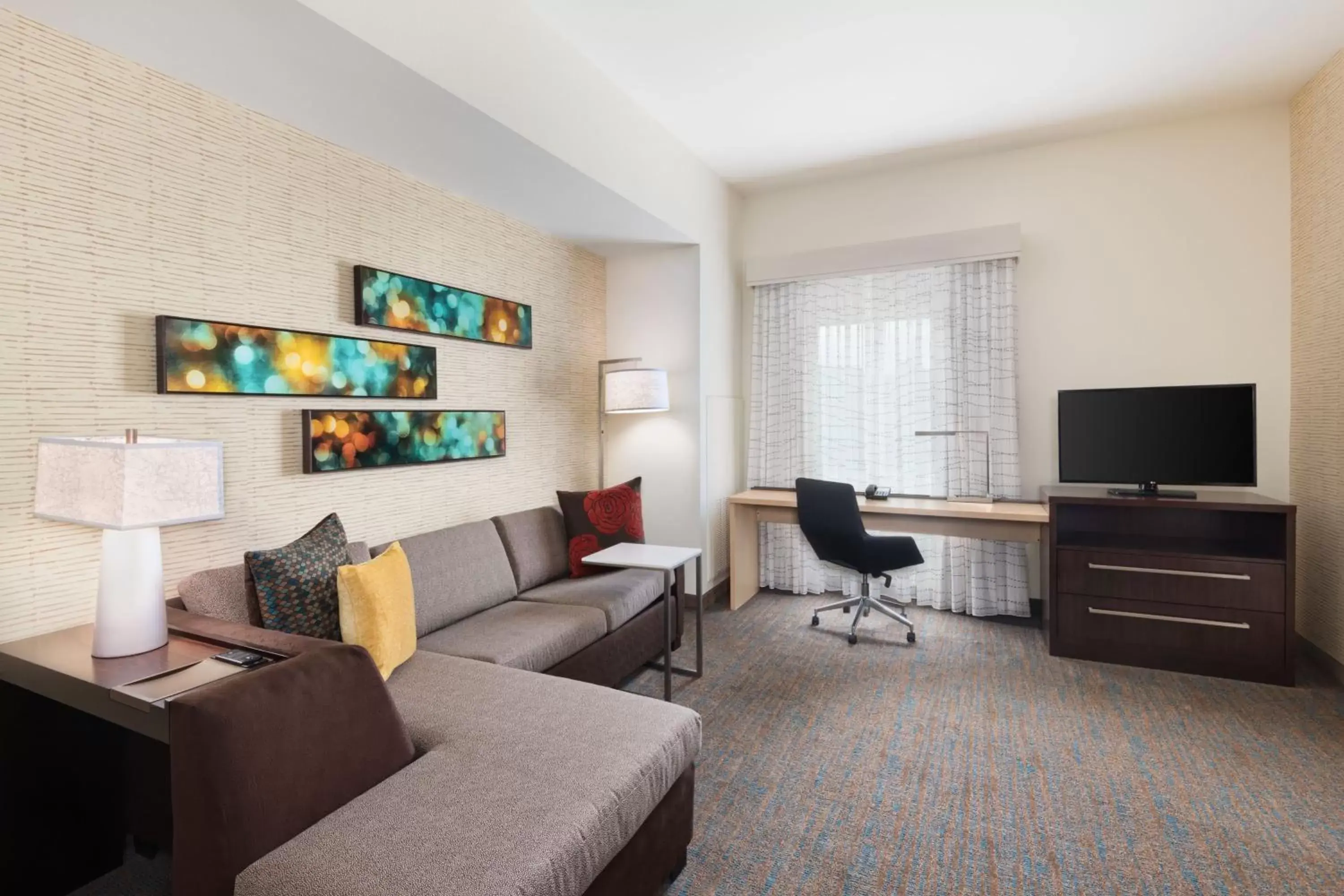 Living room, Seating Area in Residence Inn by Marriott Spartanburg Westgate