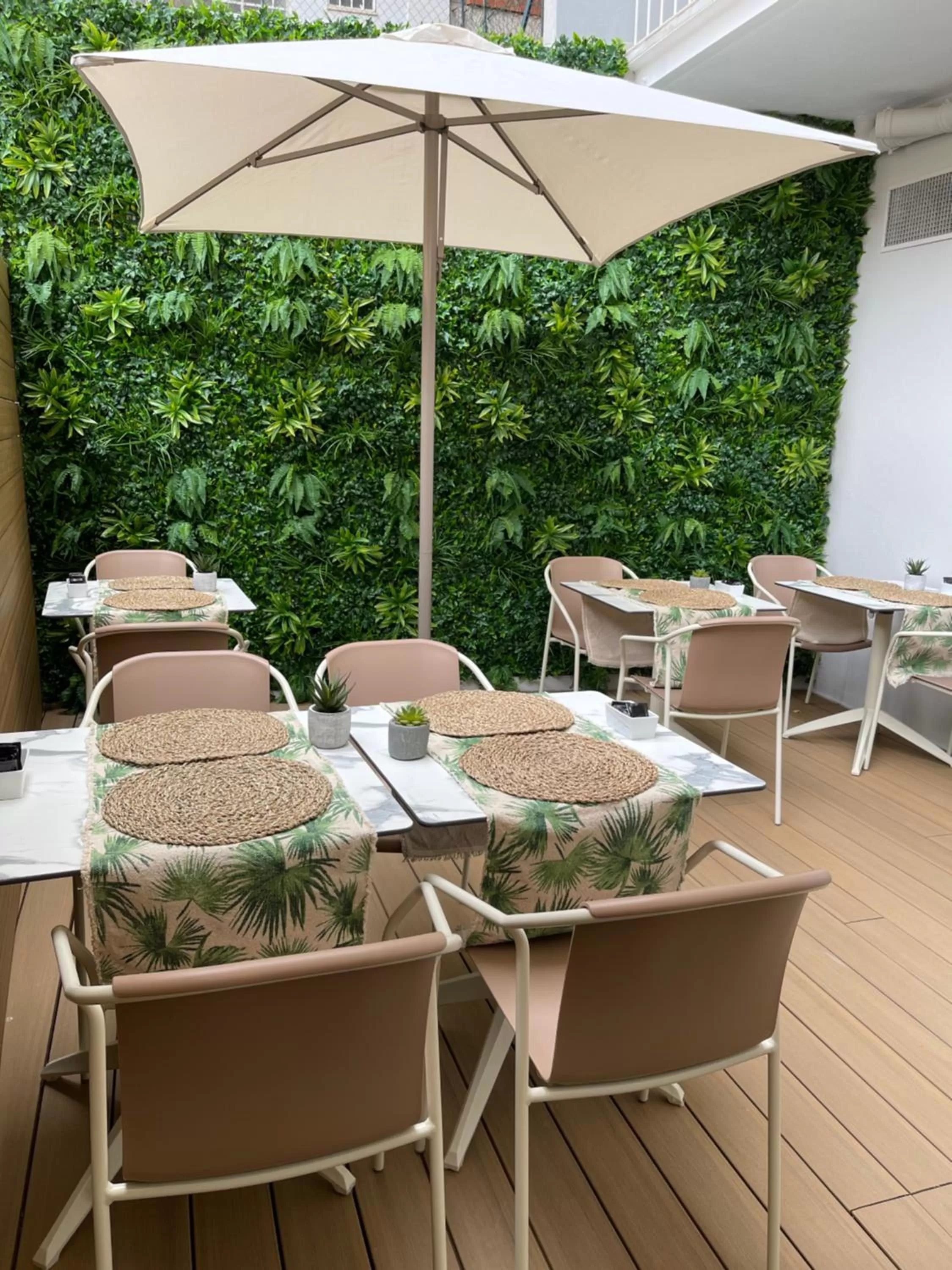 Patio in Hotel Sete Colinas