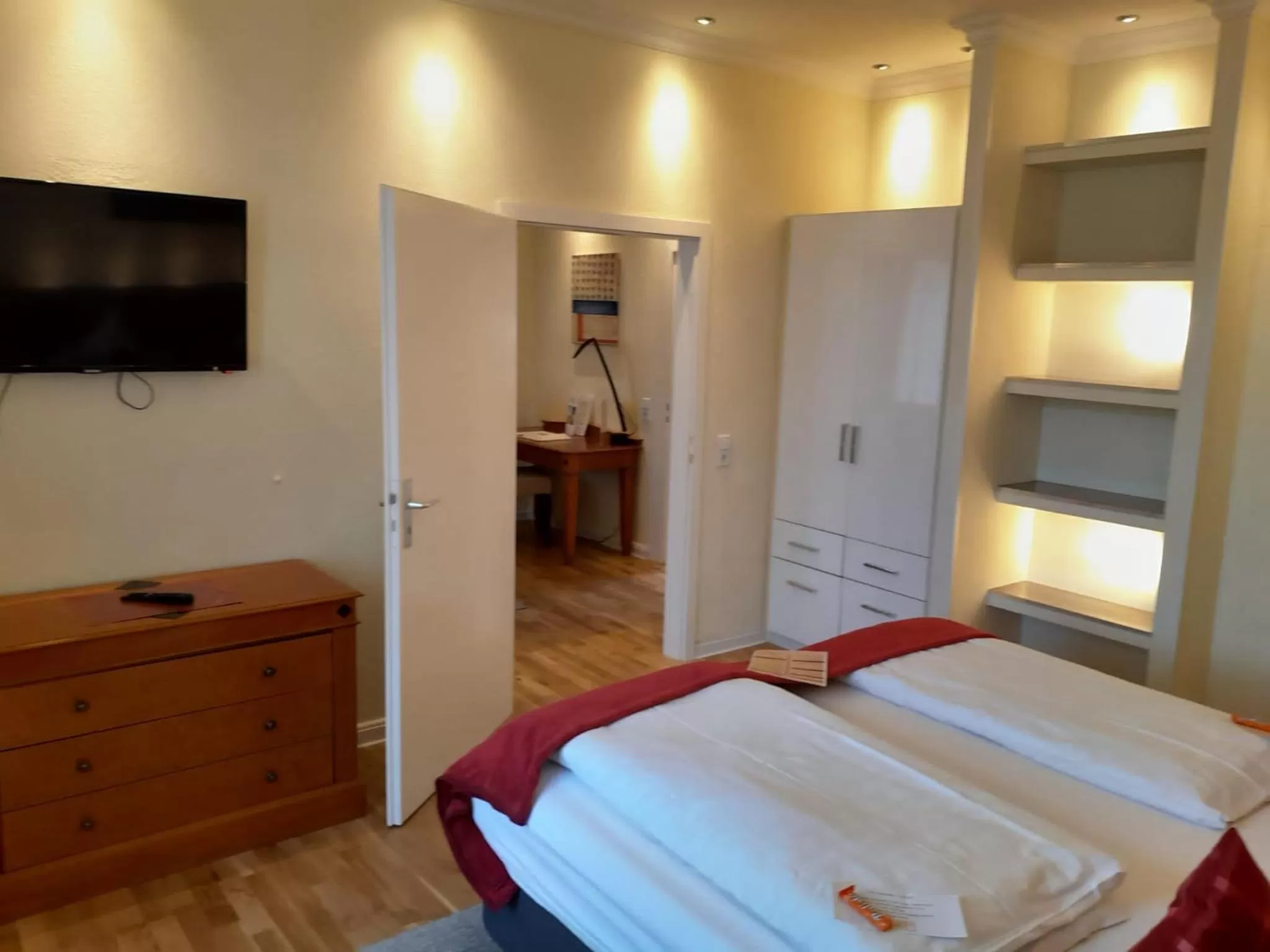 Bed in Schlosshotel Domäne Walberberg